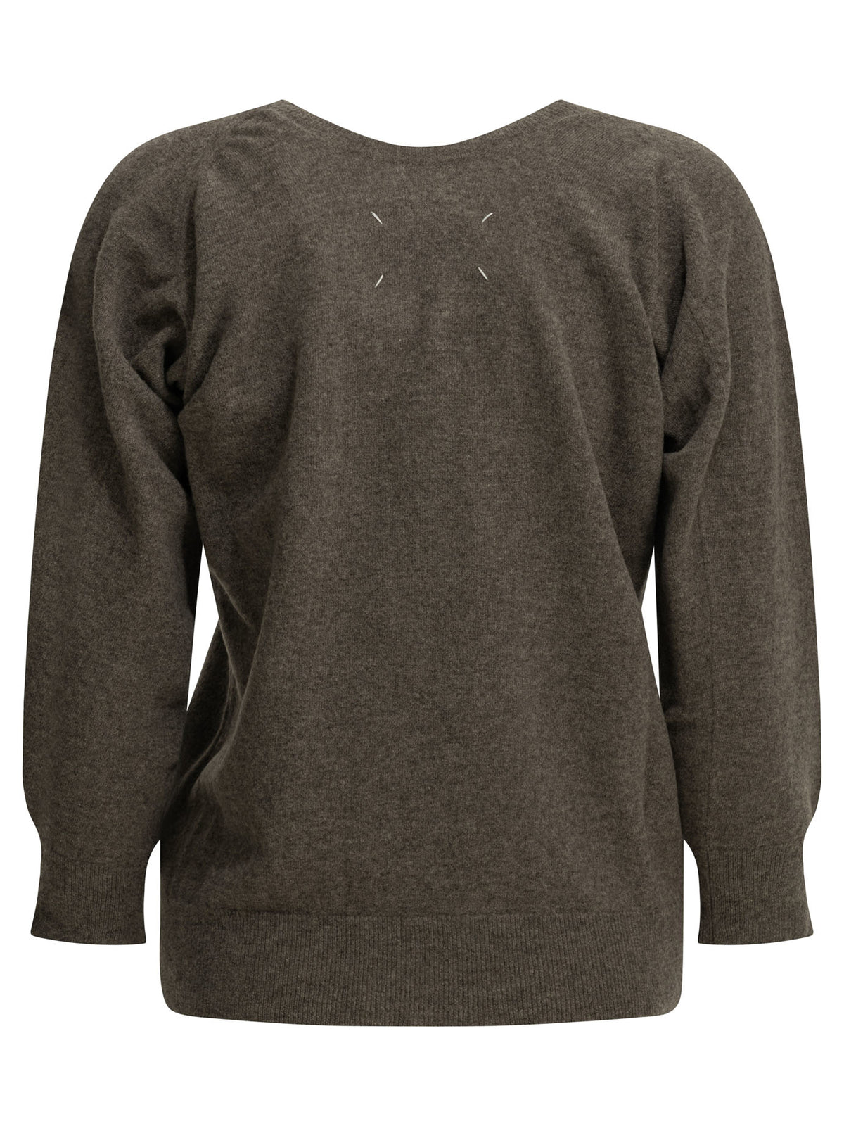 Maison Margiela Lived-In V-Neck Sweater