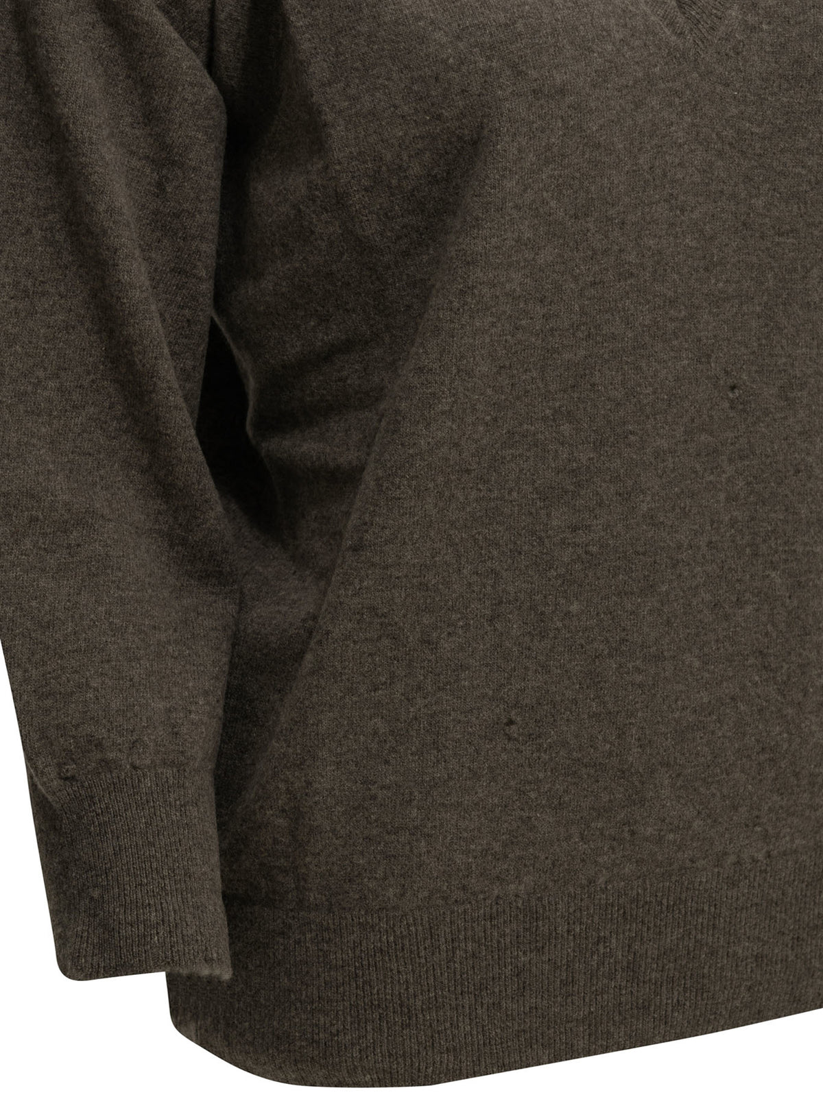 Maison Margiela Lived-In V-Neck Sweater