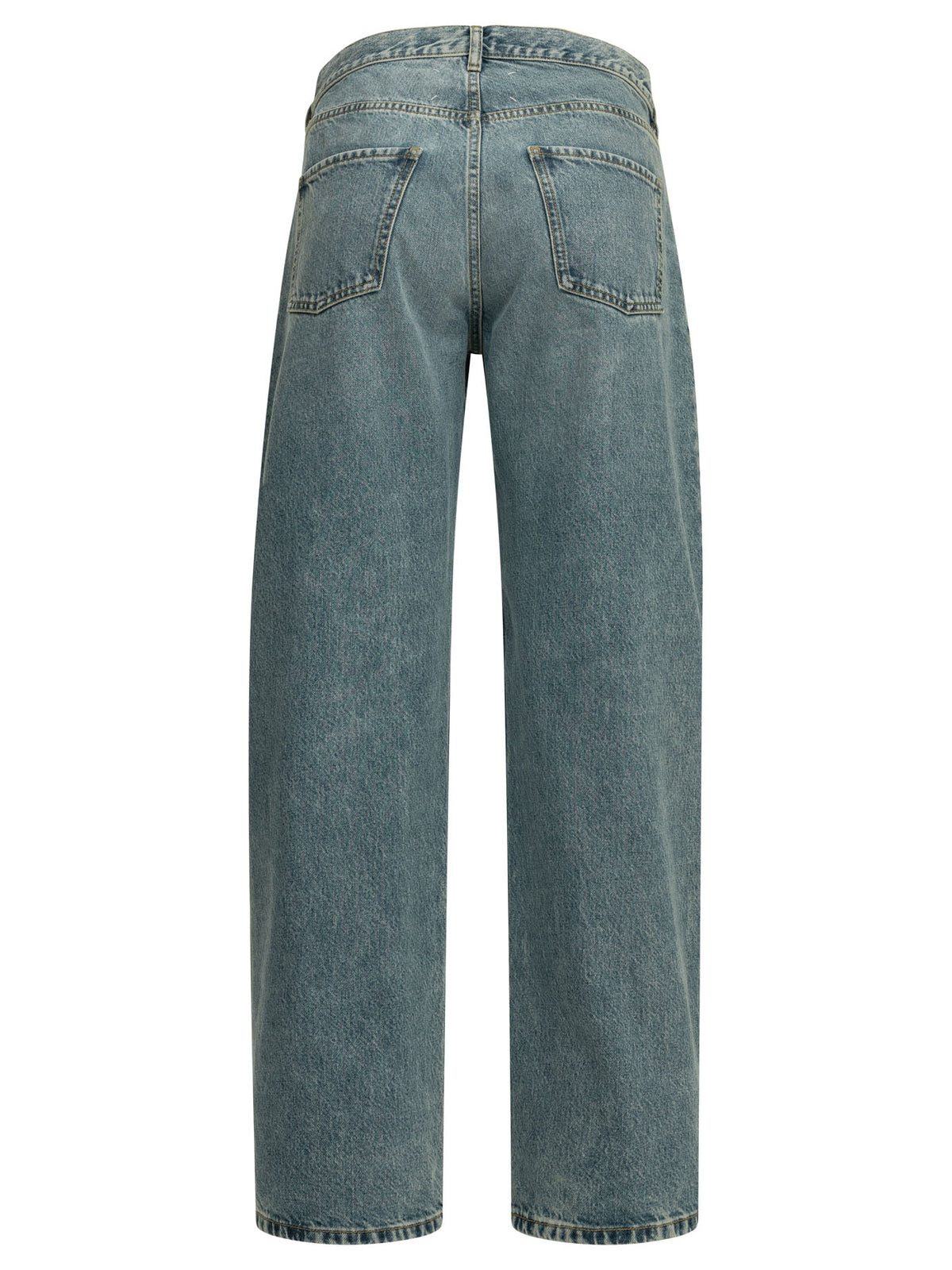Maison Margiela Boyfriend Paisley Wide-Leg Jeans