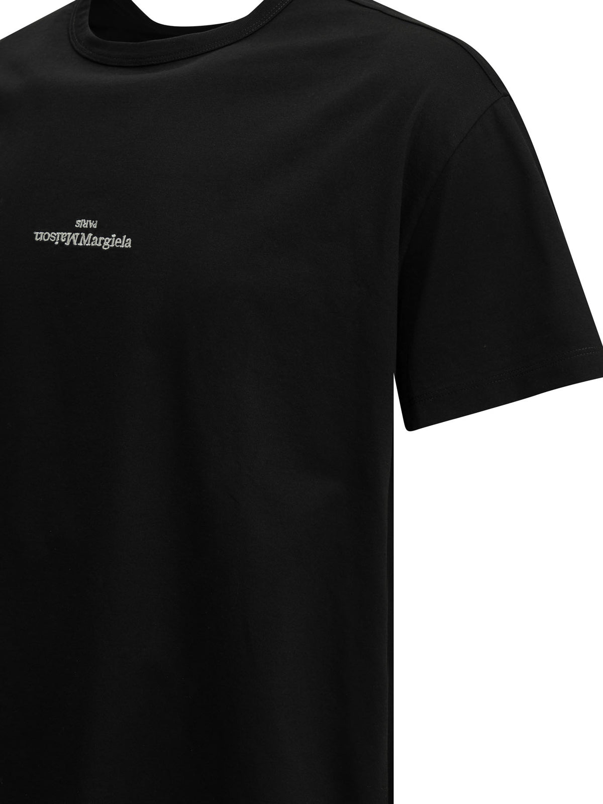 Maison Margiela Crewneck T-Shirt With Logo