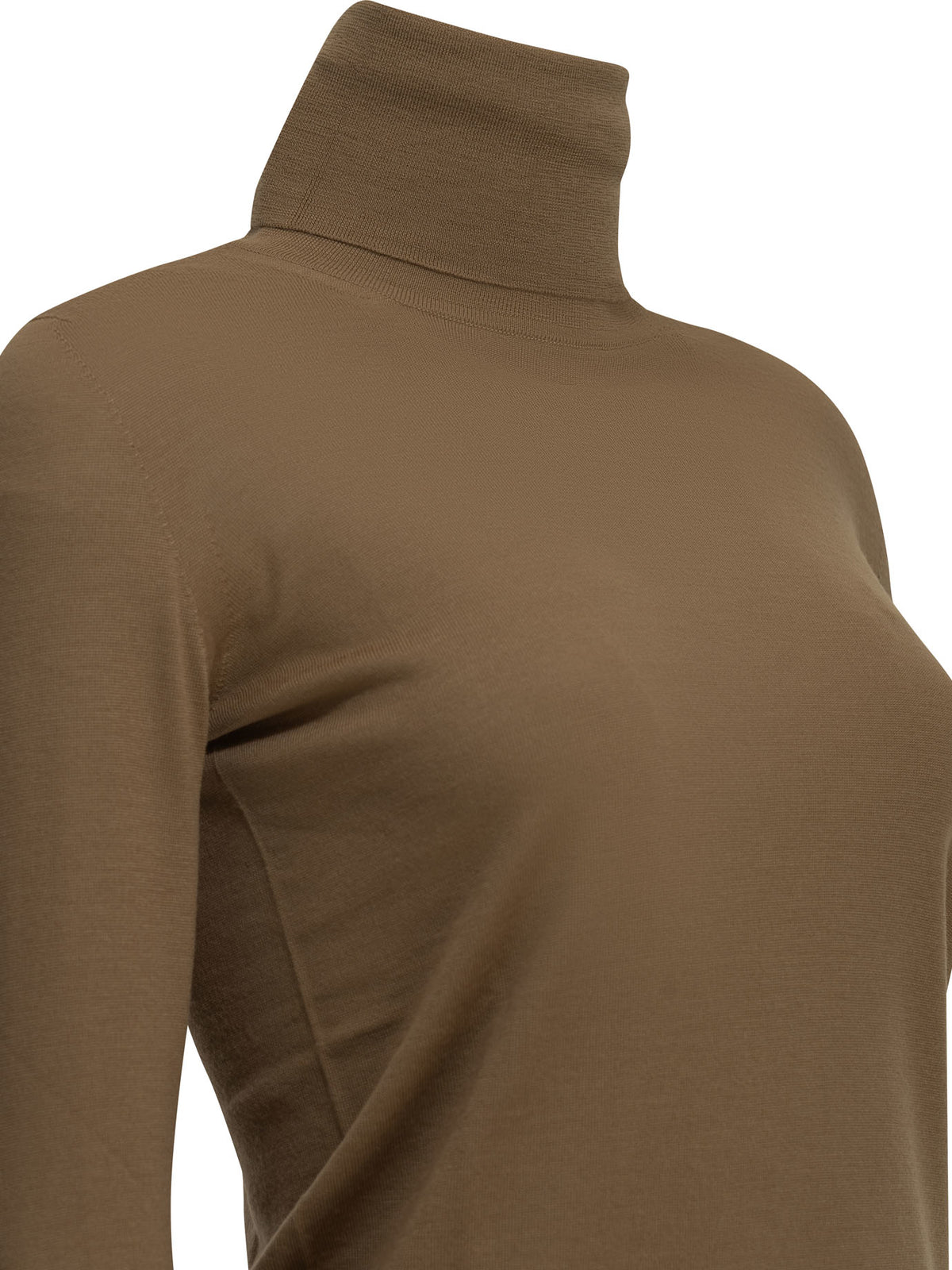 Max Mara Virgin Wool Turtleneck Sweater