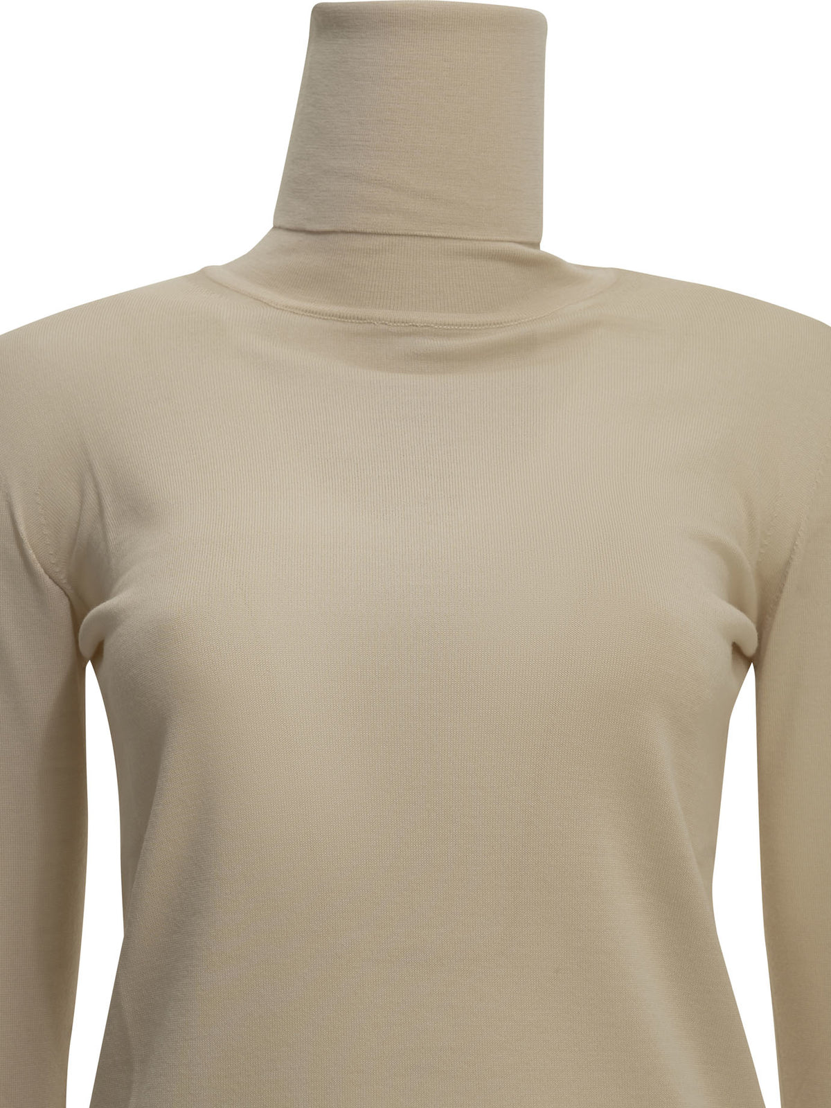 Max Mara Virgin Wool Turtleneck Sweater