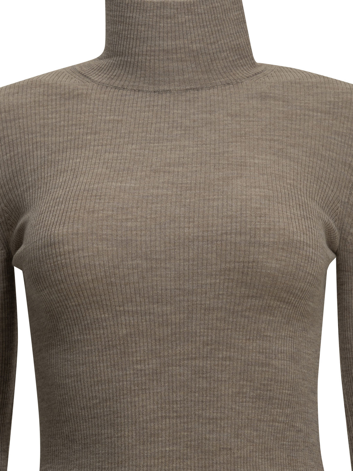 Max Mara Virgin Wool Turtleneck Sweater