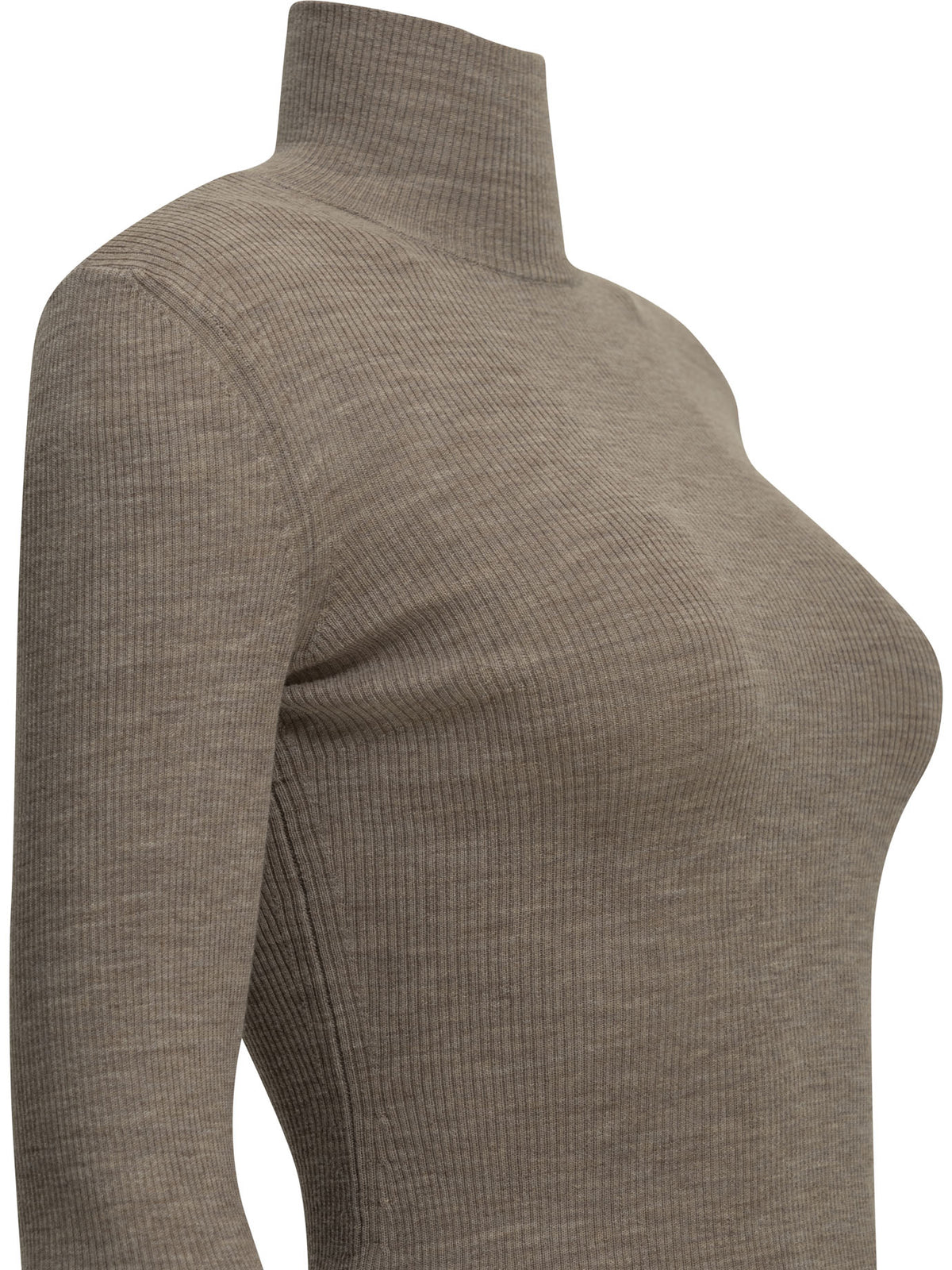 Max Mara Virgin Wool Turtleneck Sweater