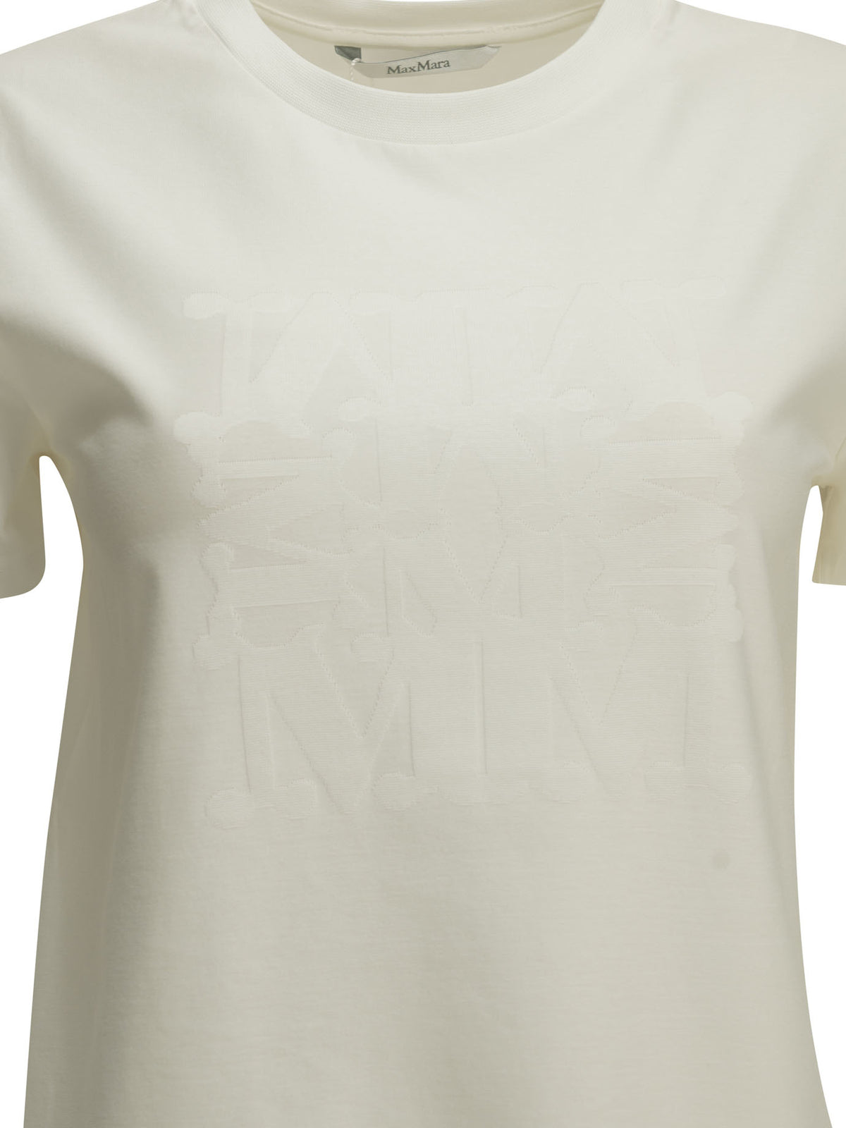 Max Mara Crewneck T-Shirt With Logo