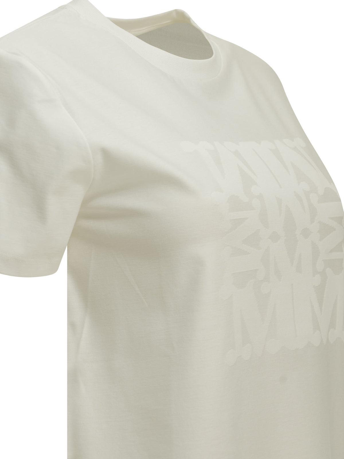Max Mara Crewneck T-Shirt With Logo