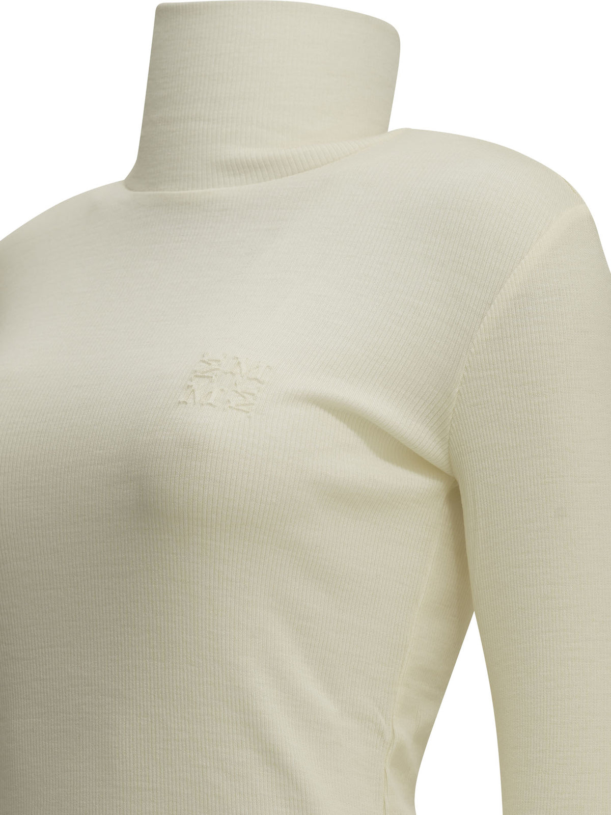 Max Mara Wool Jersey Turtleneck Sweater