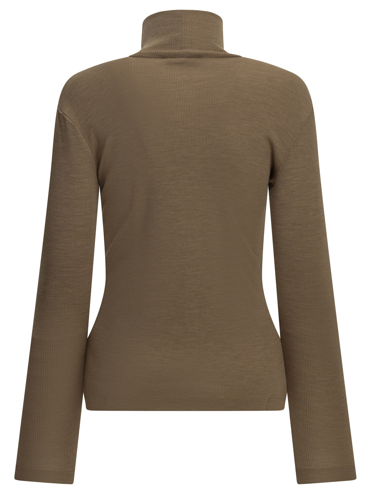 Max Mara Wool Jersey Turtleneck Sweater