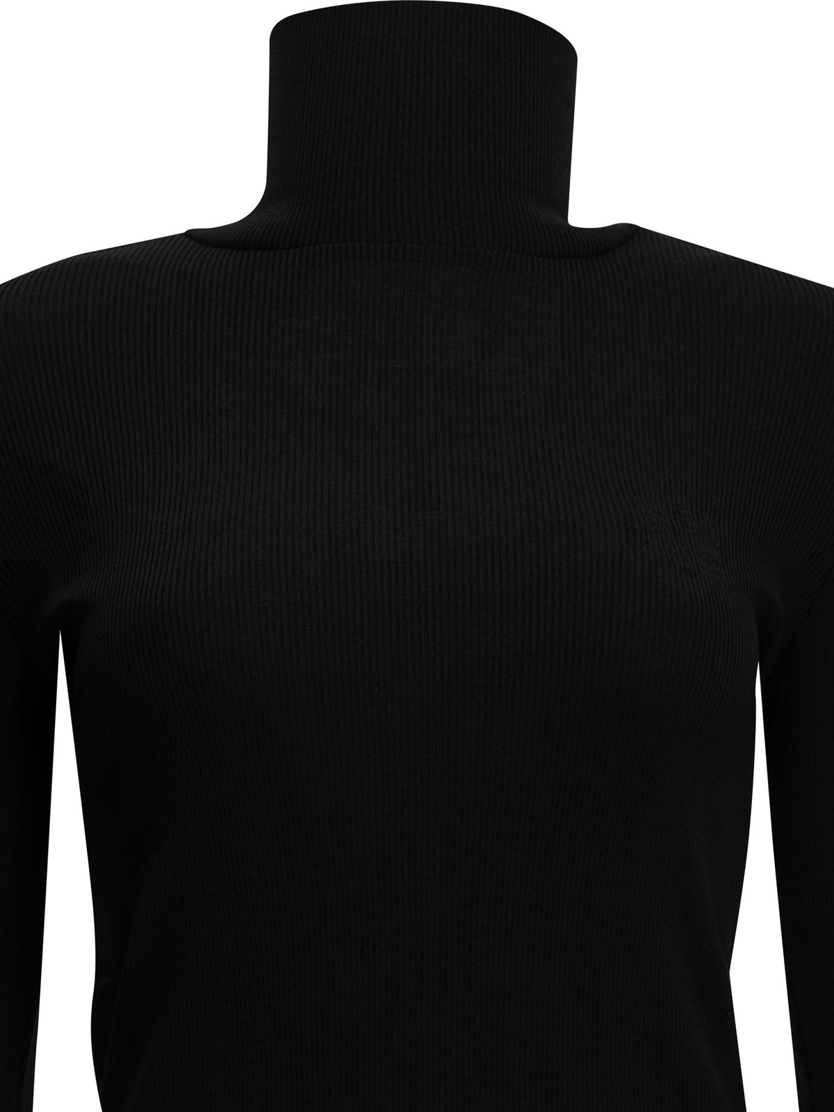 Max Mara Wool Jersey Turtleneck Sweater