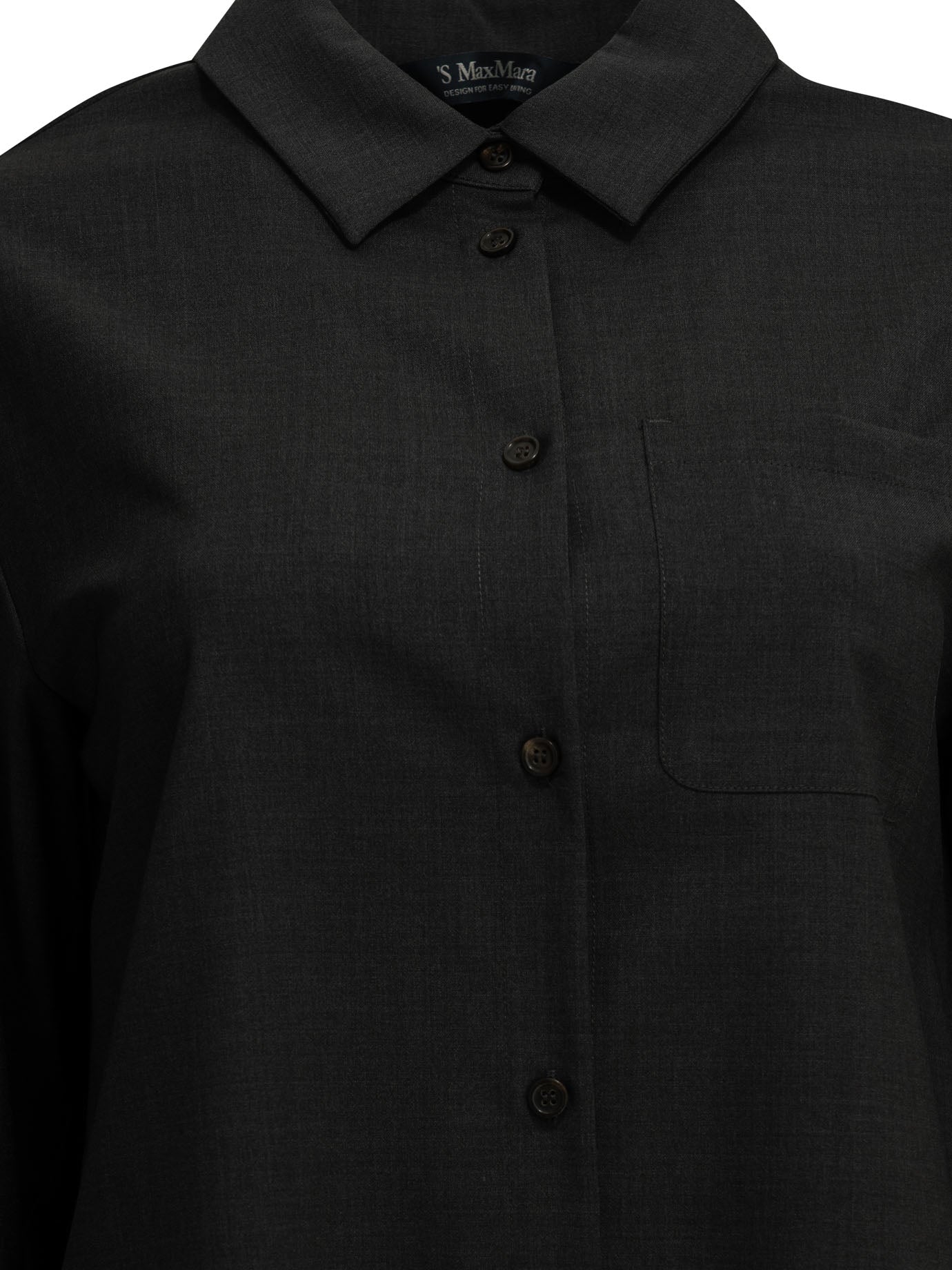 Max Mara S Casual Shirt Made Of Virgin Wool
