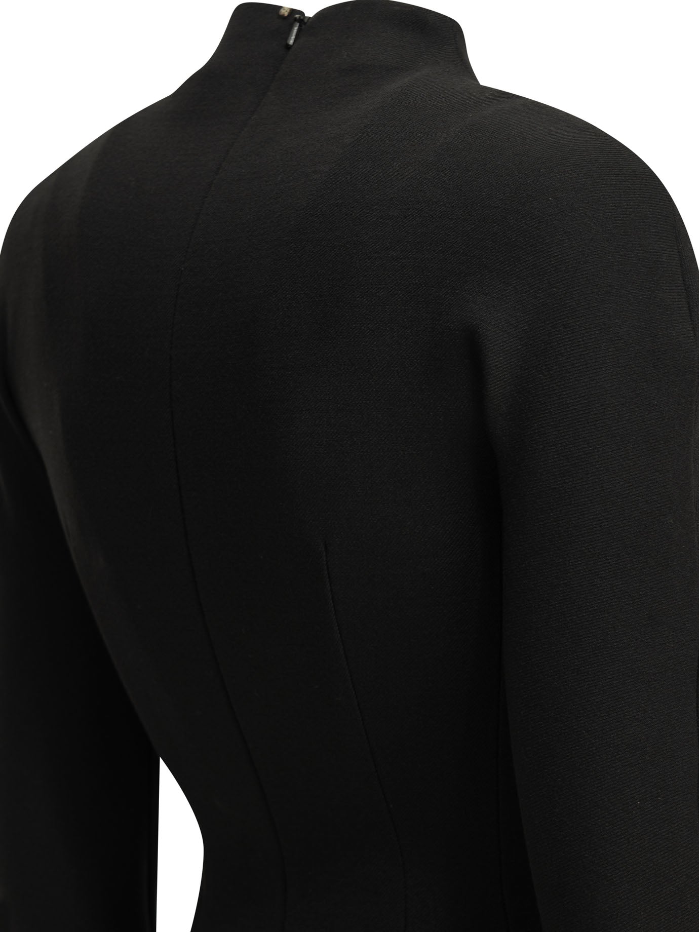 Max Mara Sportmax Short Dress Made Of Stretch Wool