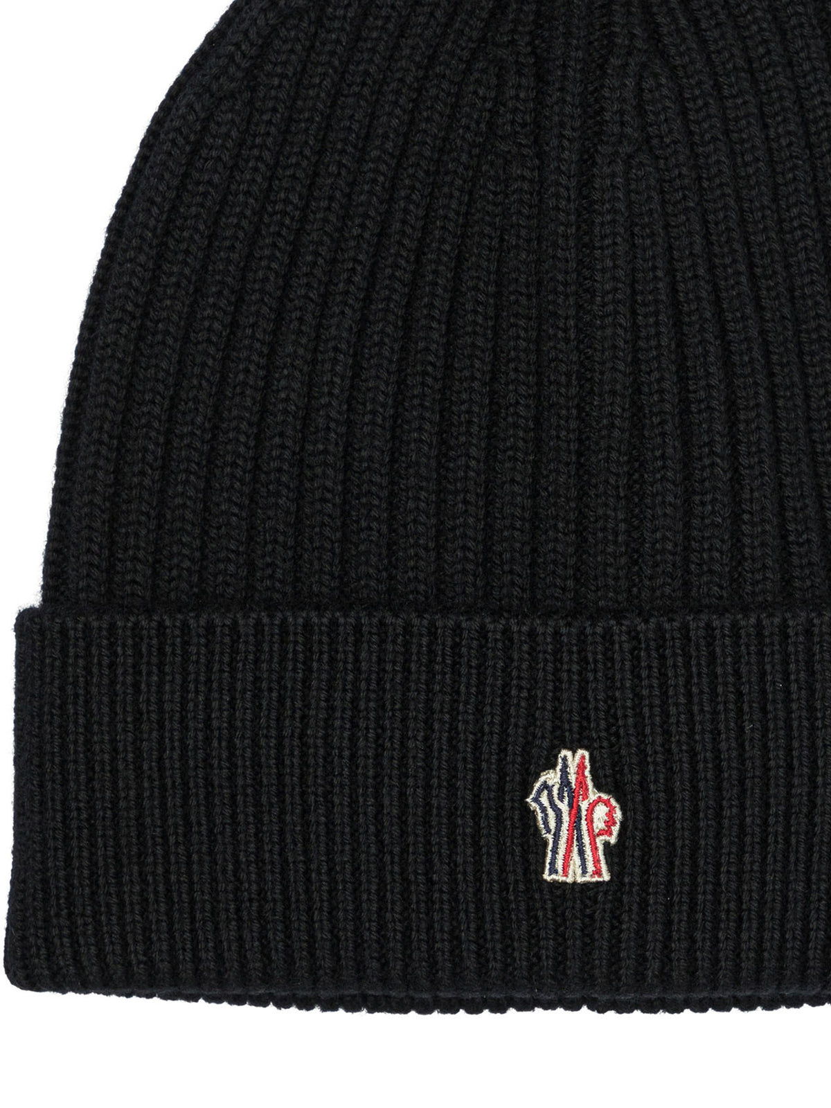Moncler Grenoble Wool Beanie With Logo