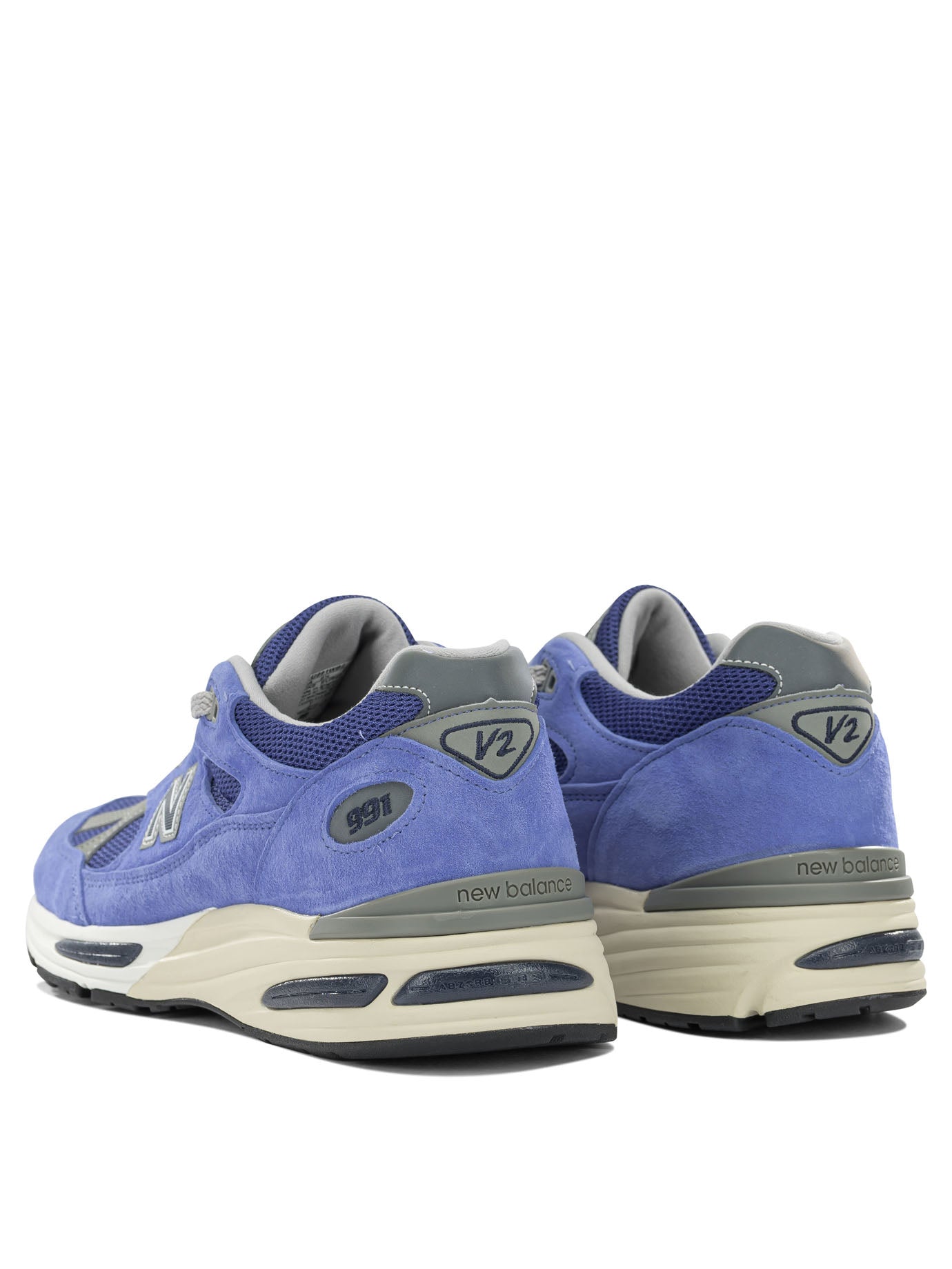 New Balance Made In Uk 991V2 Summer Brights Low-Top Sneakers