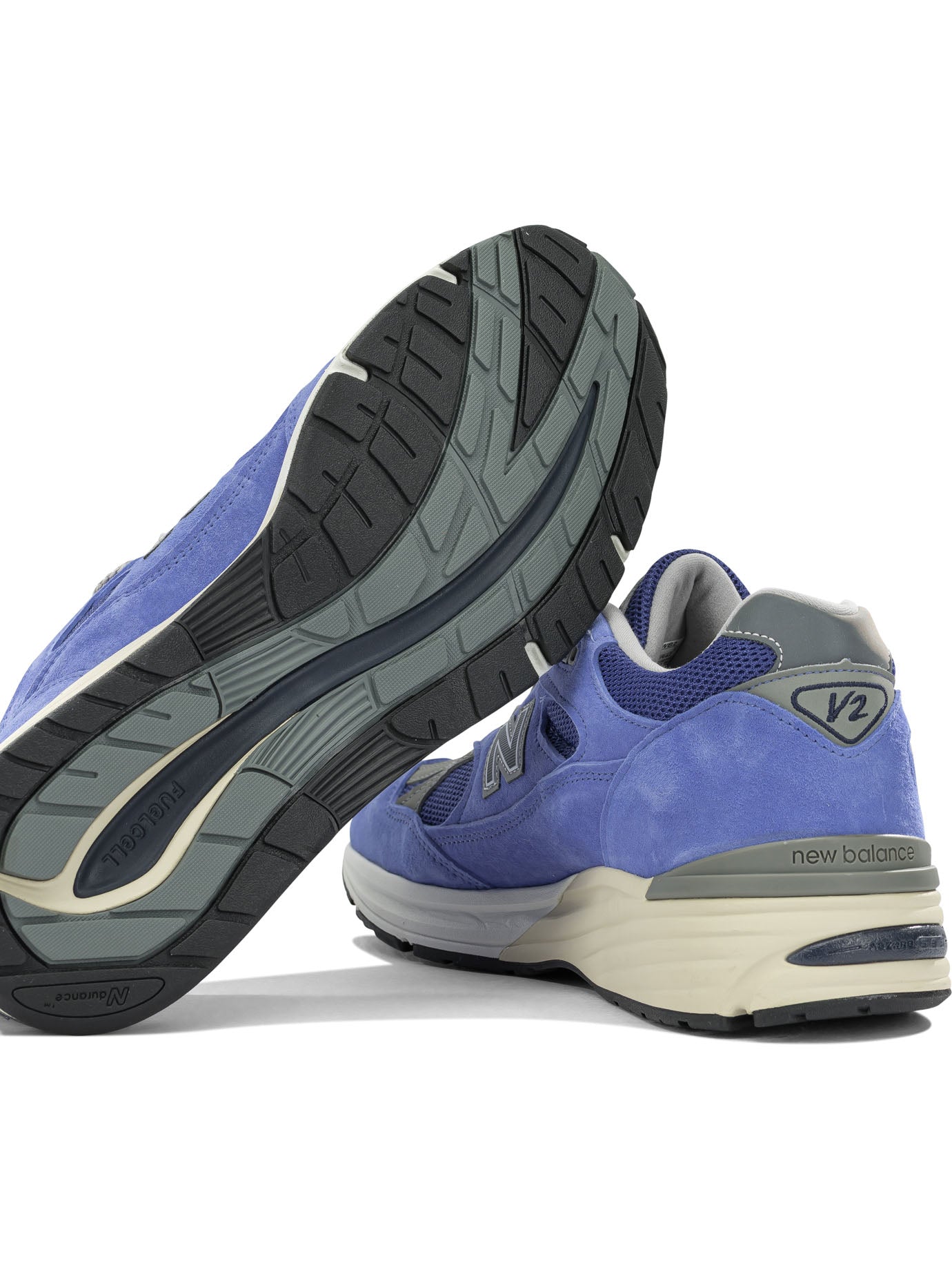 New Balance Made In Uk 991V2 Summer Brights Low-Top Sneakers