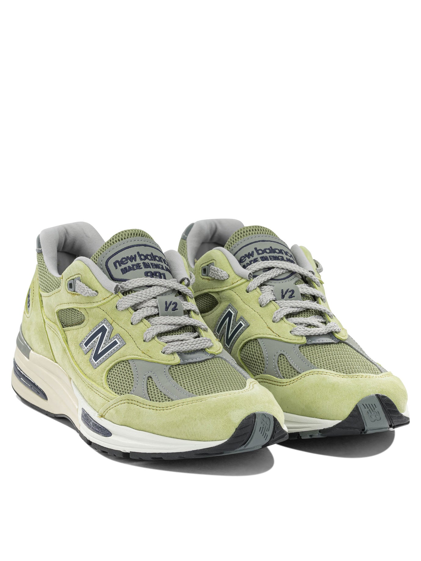 New Balance Made In Uk 991V2 Summer Brights Low-Top Sneakers