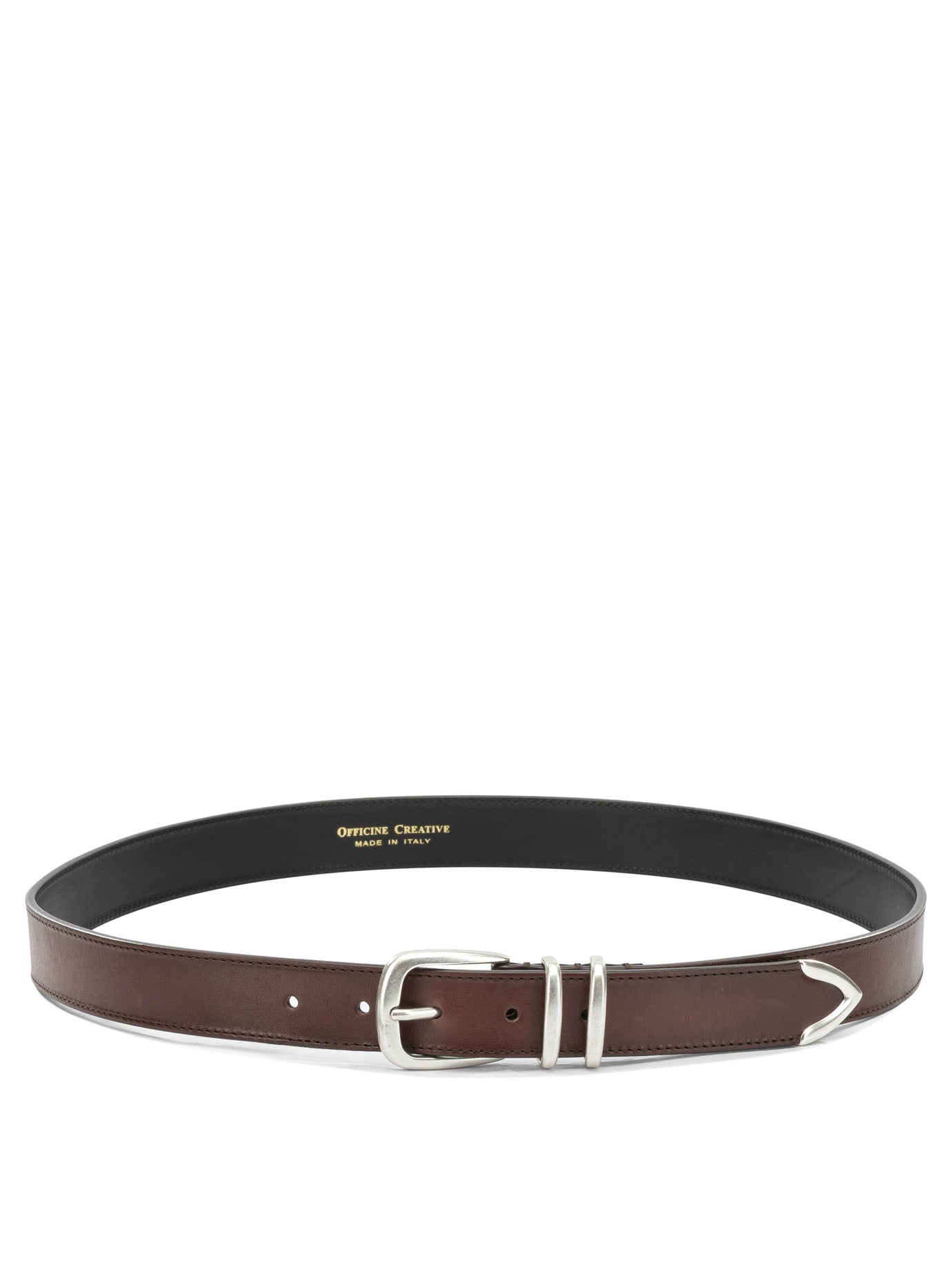 Officine Creative Oc Strip Leather Belt