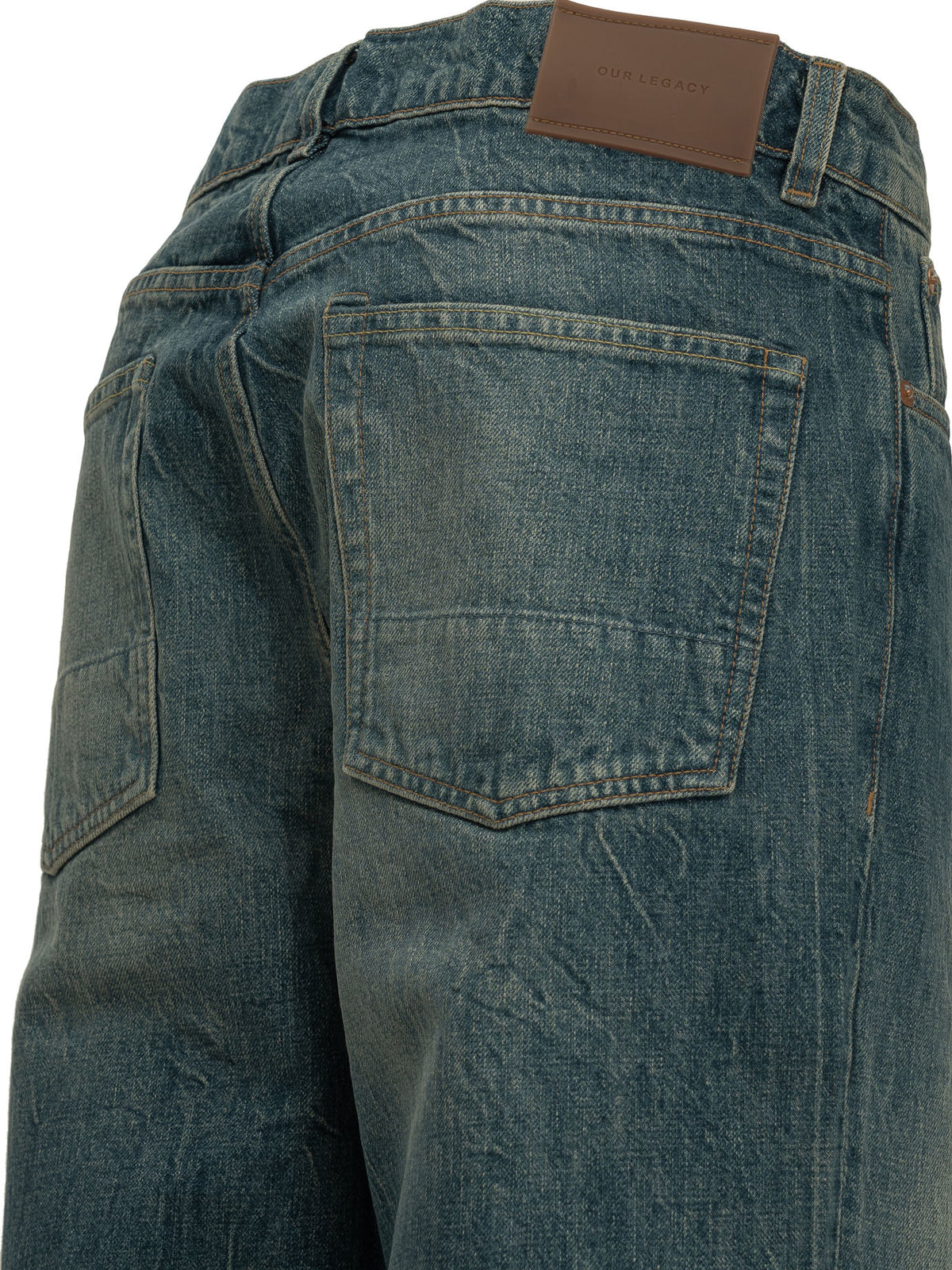 Our Legacy Third Cut Straight-Leg Jeans