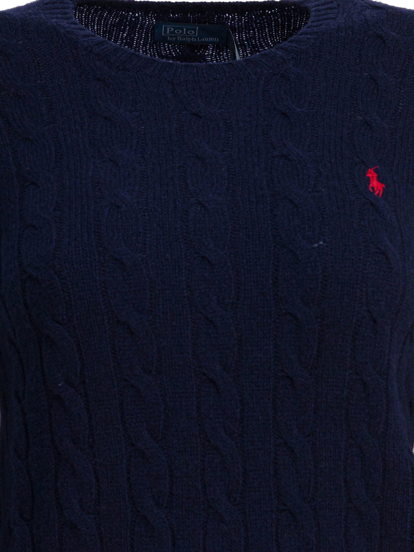 Polo Ralph Lauren Crew-Neck Sweater With Logo Made Of Wool And Cashmere