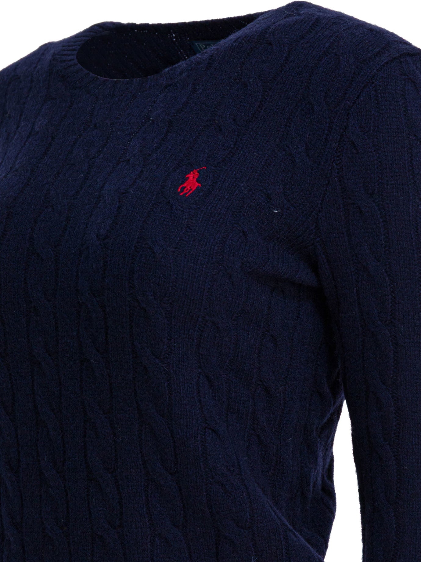 Polo Ralph Lauren Crew-Neck Sweater With Logo Made Of Wool And Cashmere