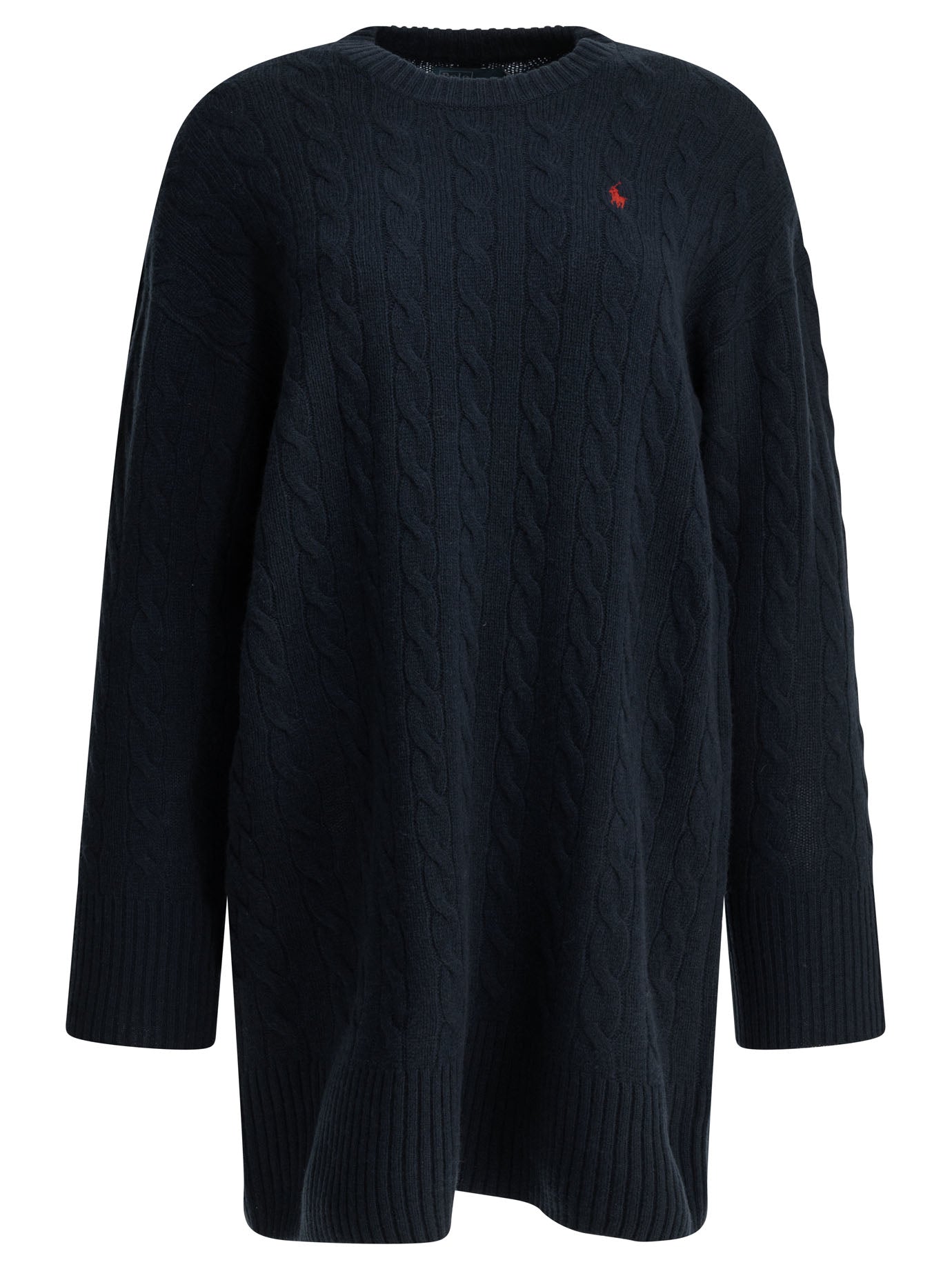 Polo Ralph Lauren Short Knit Dress With Logo