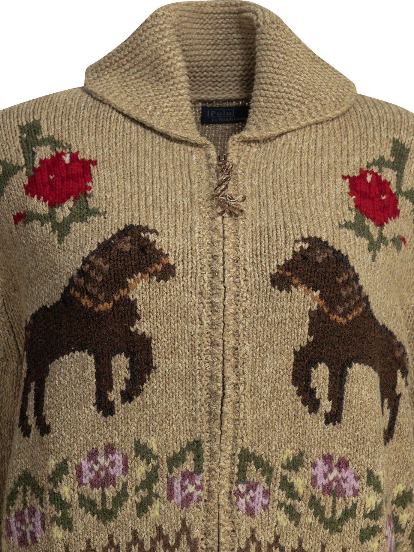 Polo Ralph Lauren Textured-Knit Cardigan