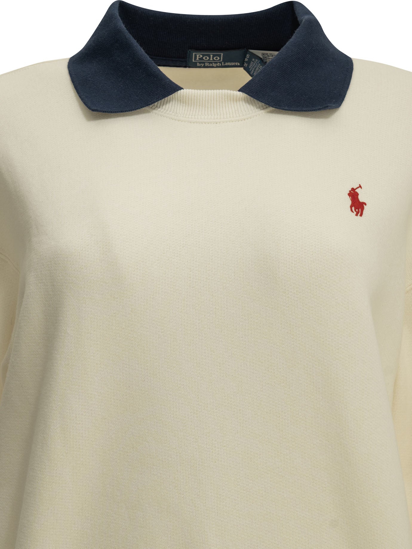 Polo Ralph Lauren Sweatshirt With Polo Collar And Logo