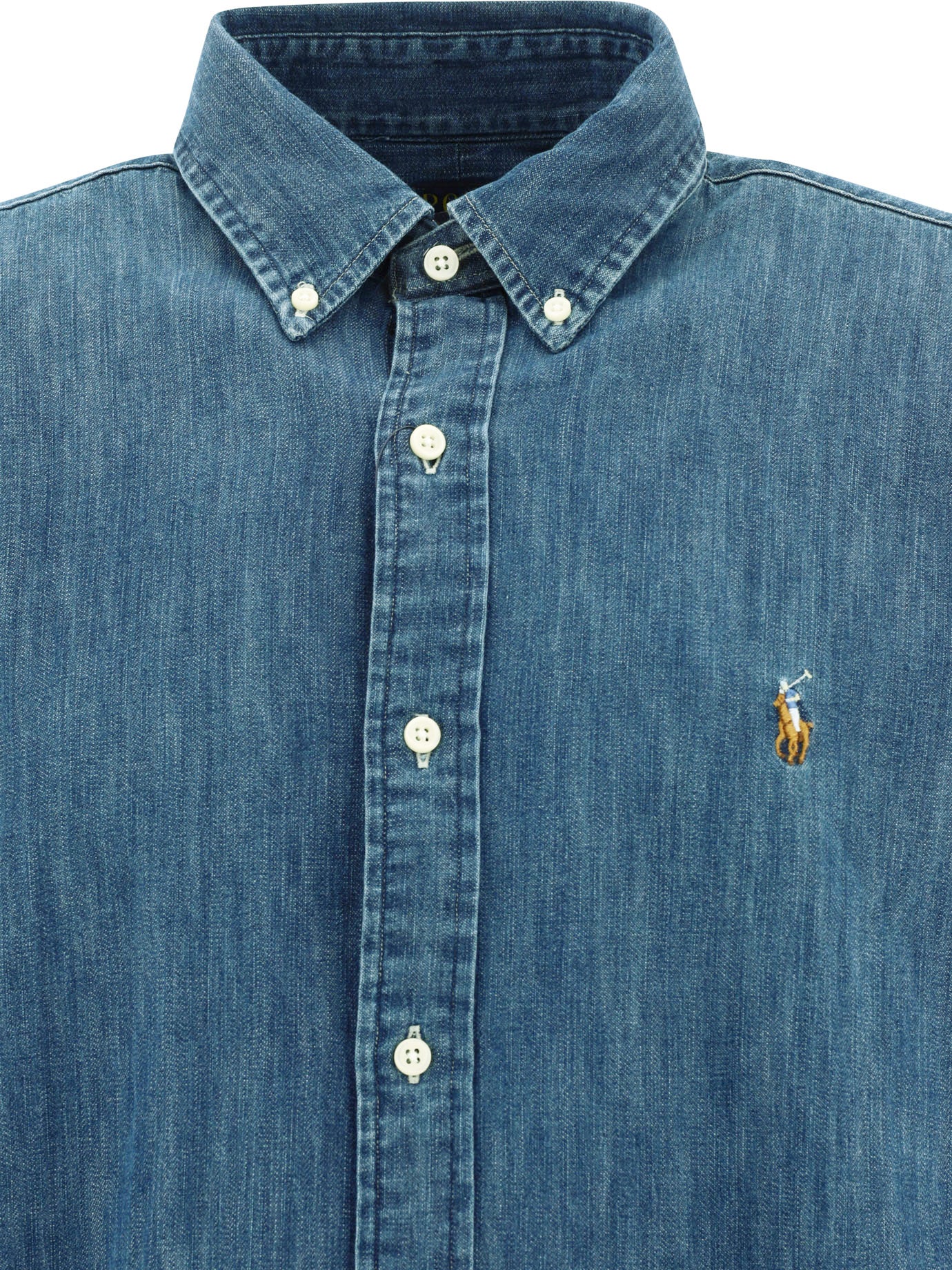 Polo Ralph Lauren Custom-Fit Casual Shirt With Logo