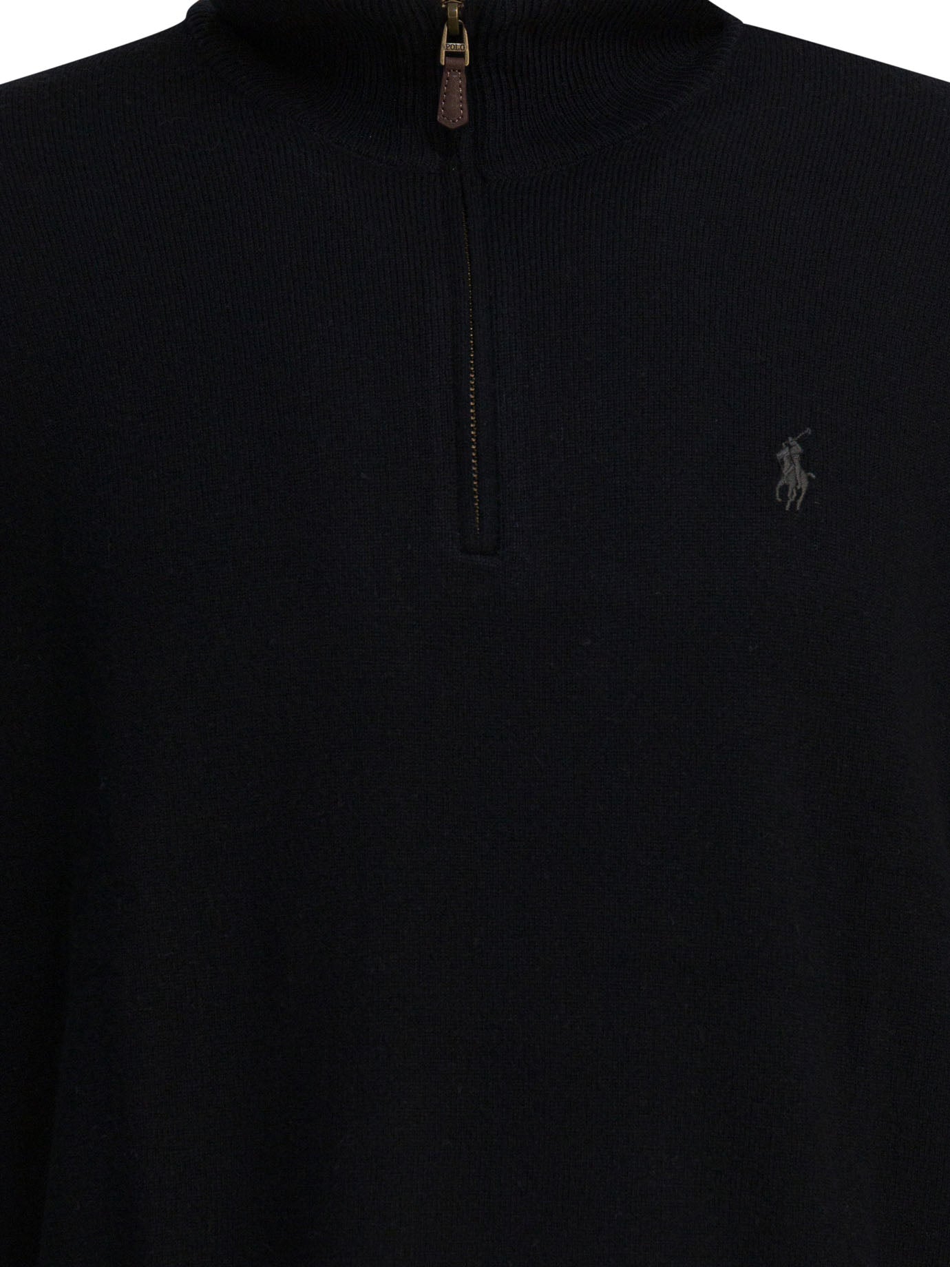 Polo Ralph Lauren Wool Sweater With A Half-Zip