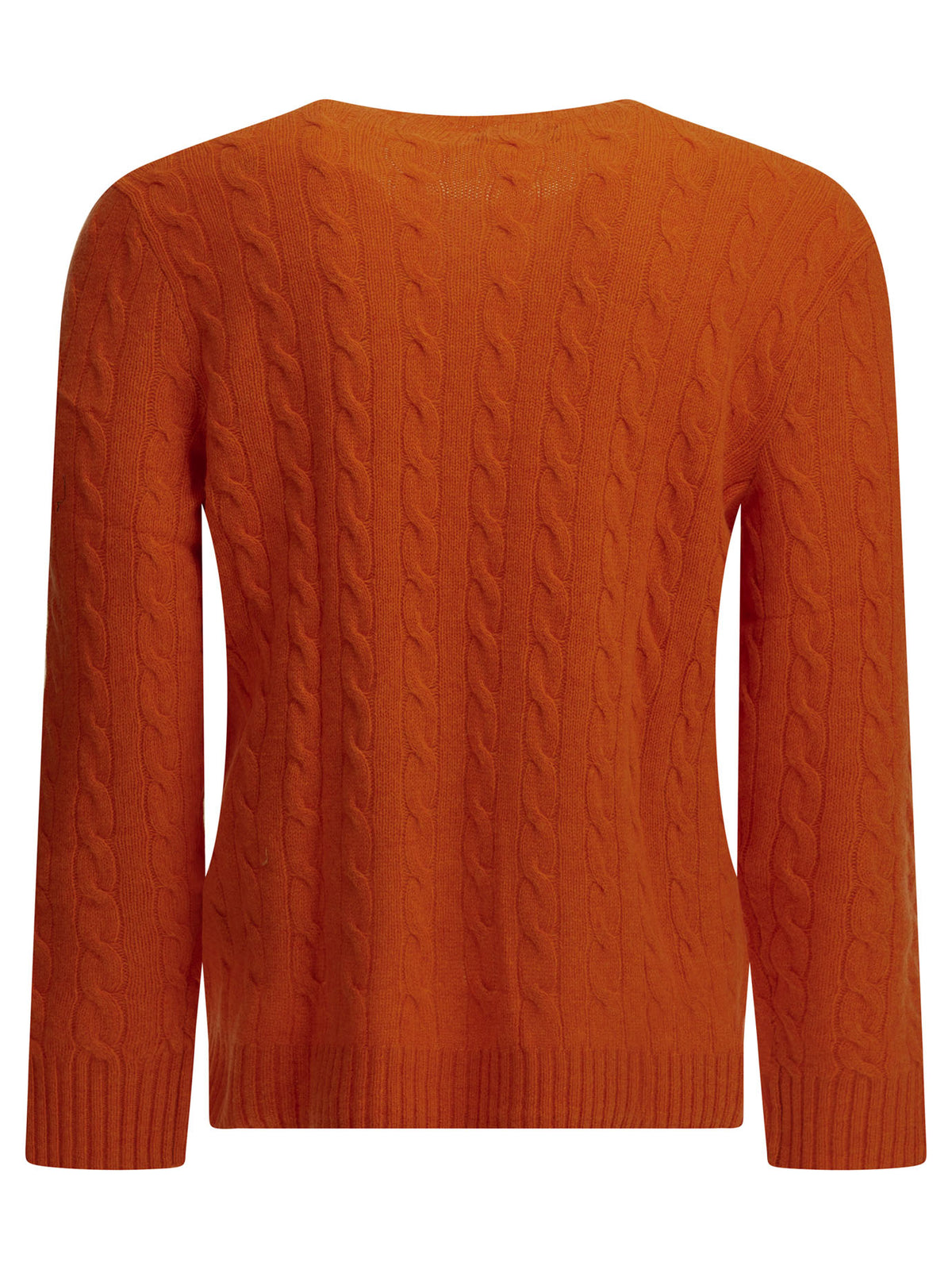 Polo Ralph Lauren Wool And Cashmere Crew-Neck Sweater With Logo