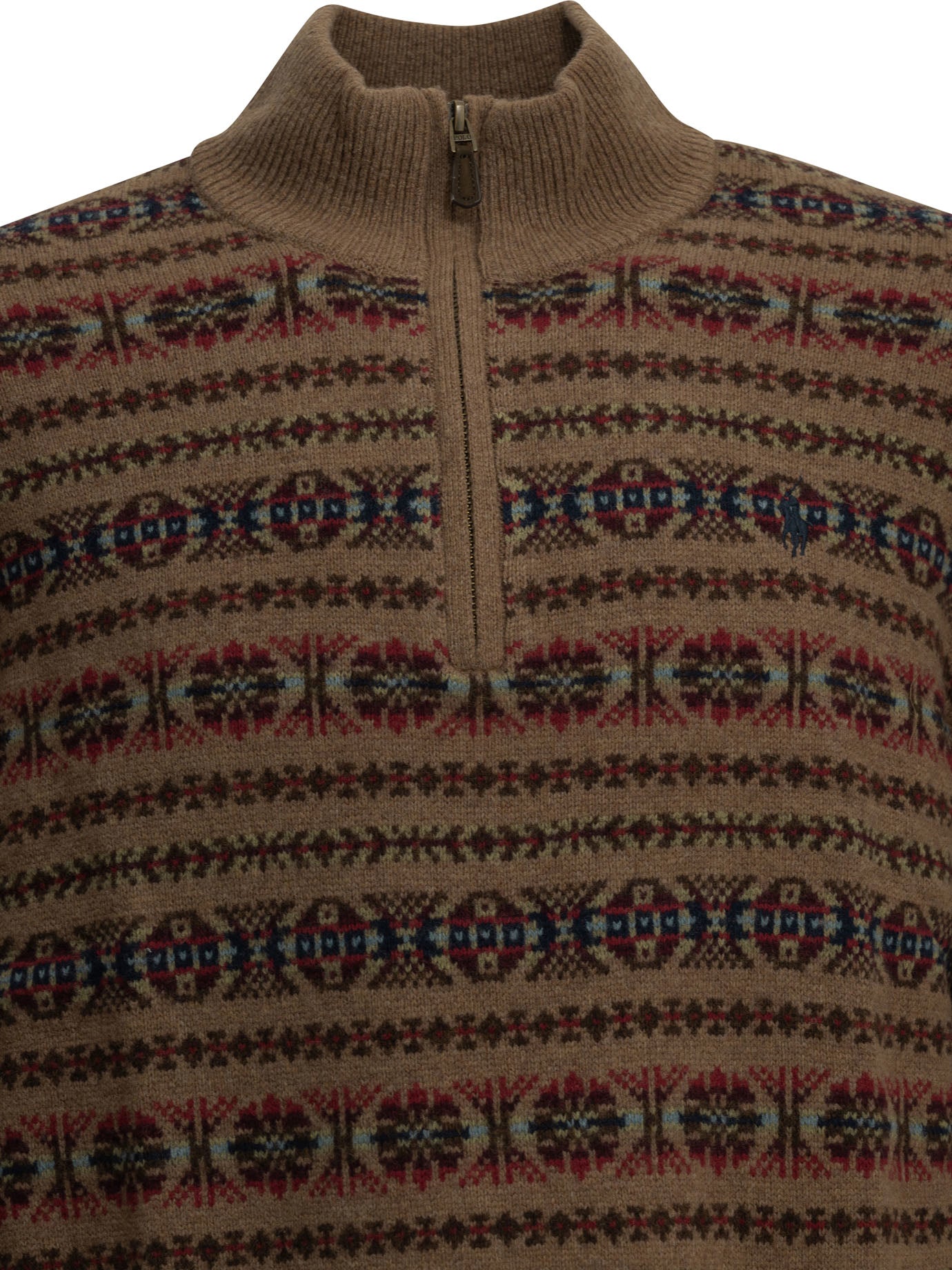 Polo Ralph Lauren Fair Isle Half-Zip Sweater