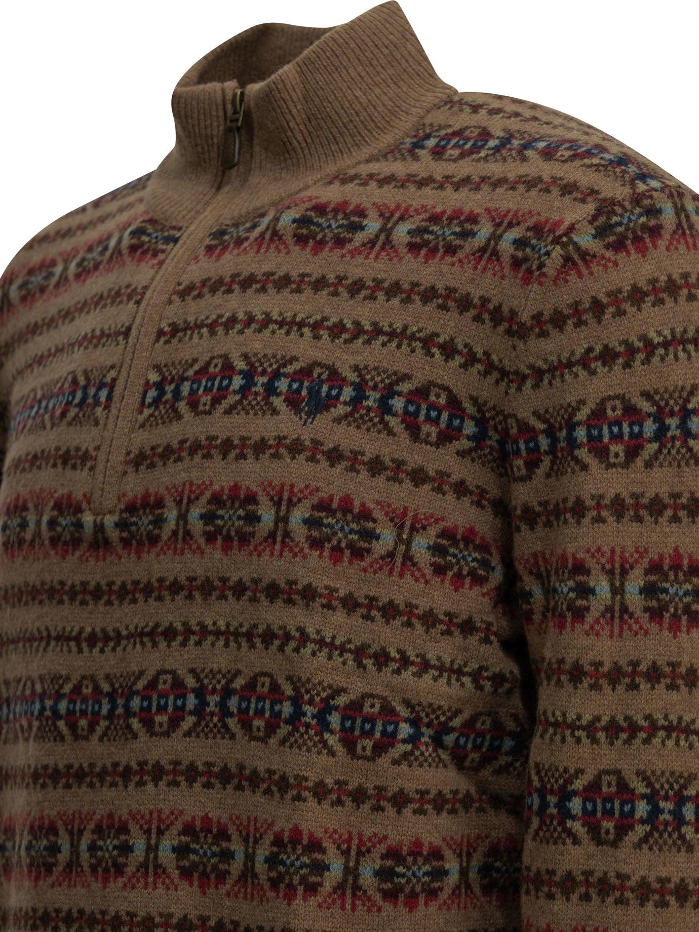 Polo Ralph Lauren Fair Isle Half-Zip Sweater