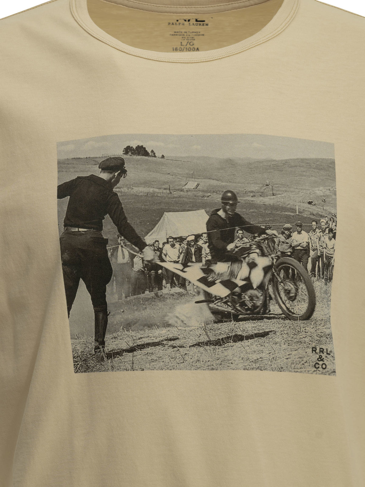 RRL by Ralph Lauren Printed Crew-Neck T-Shirt