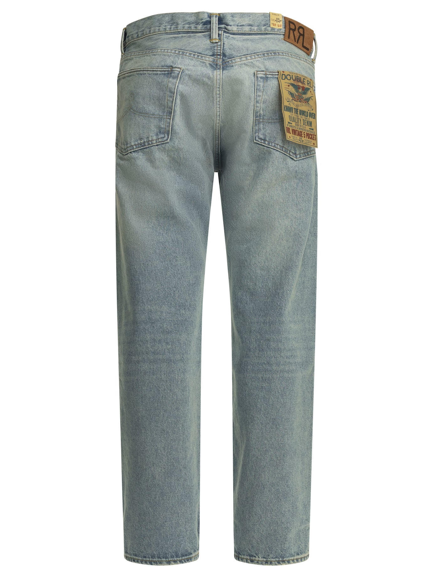 RRL by Ralph Lauren Bridgeway Wash Straight-Leg Jeans