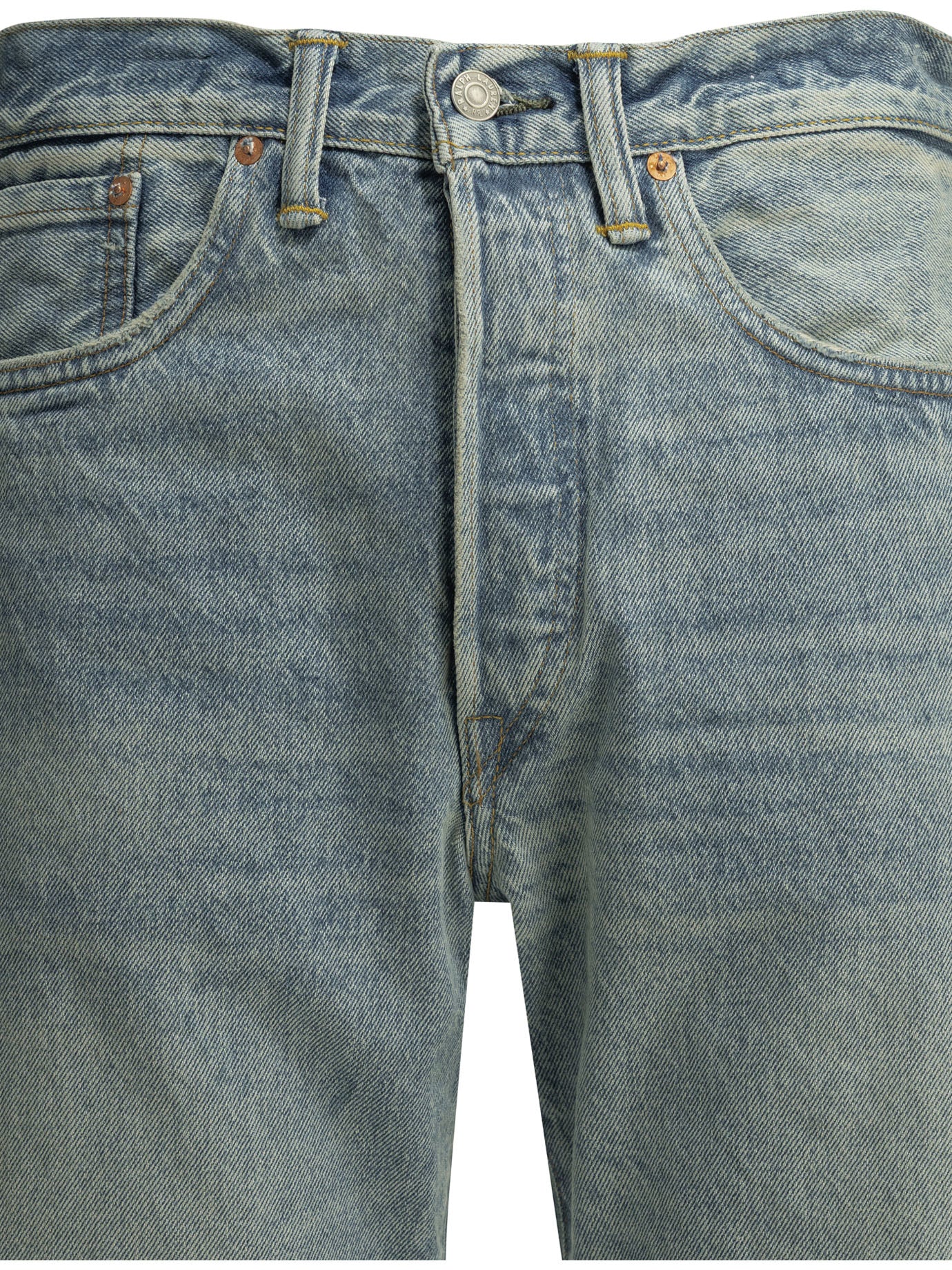 RRL by Ralph Lauren Bridgeway Wash Straight-Leg Jeans