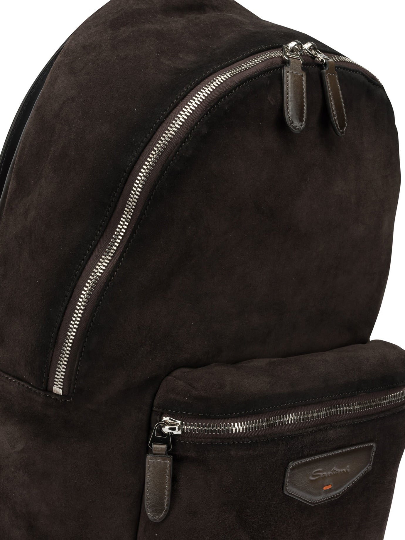 Santoni Casual Suede Backpack
