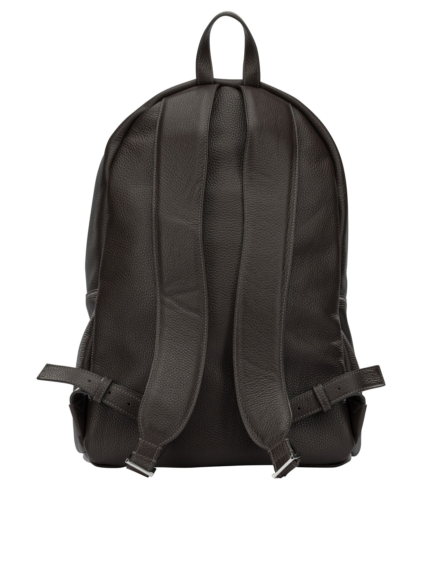 Santoni Casual Leather Backpack