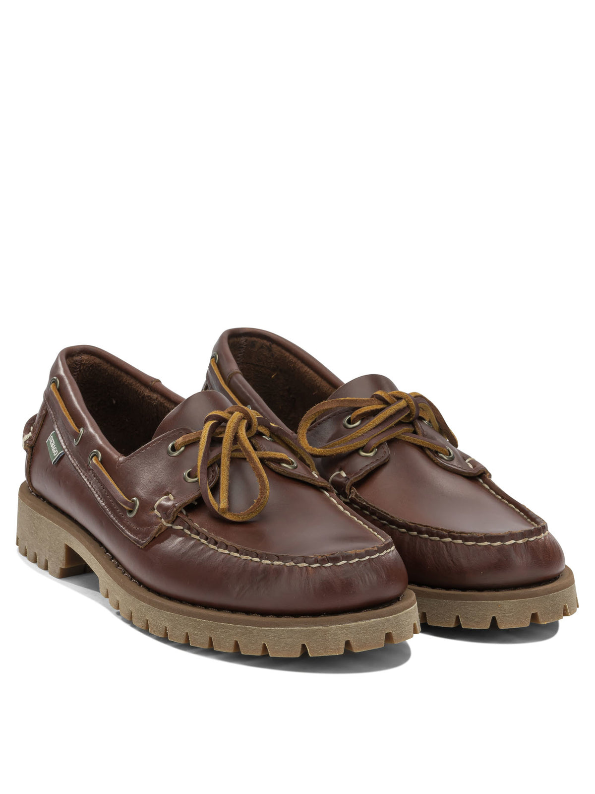 Sebago Ranger Waxy Lace-Up Loafers