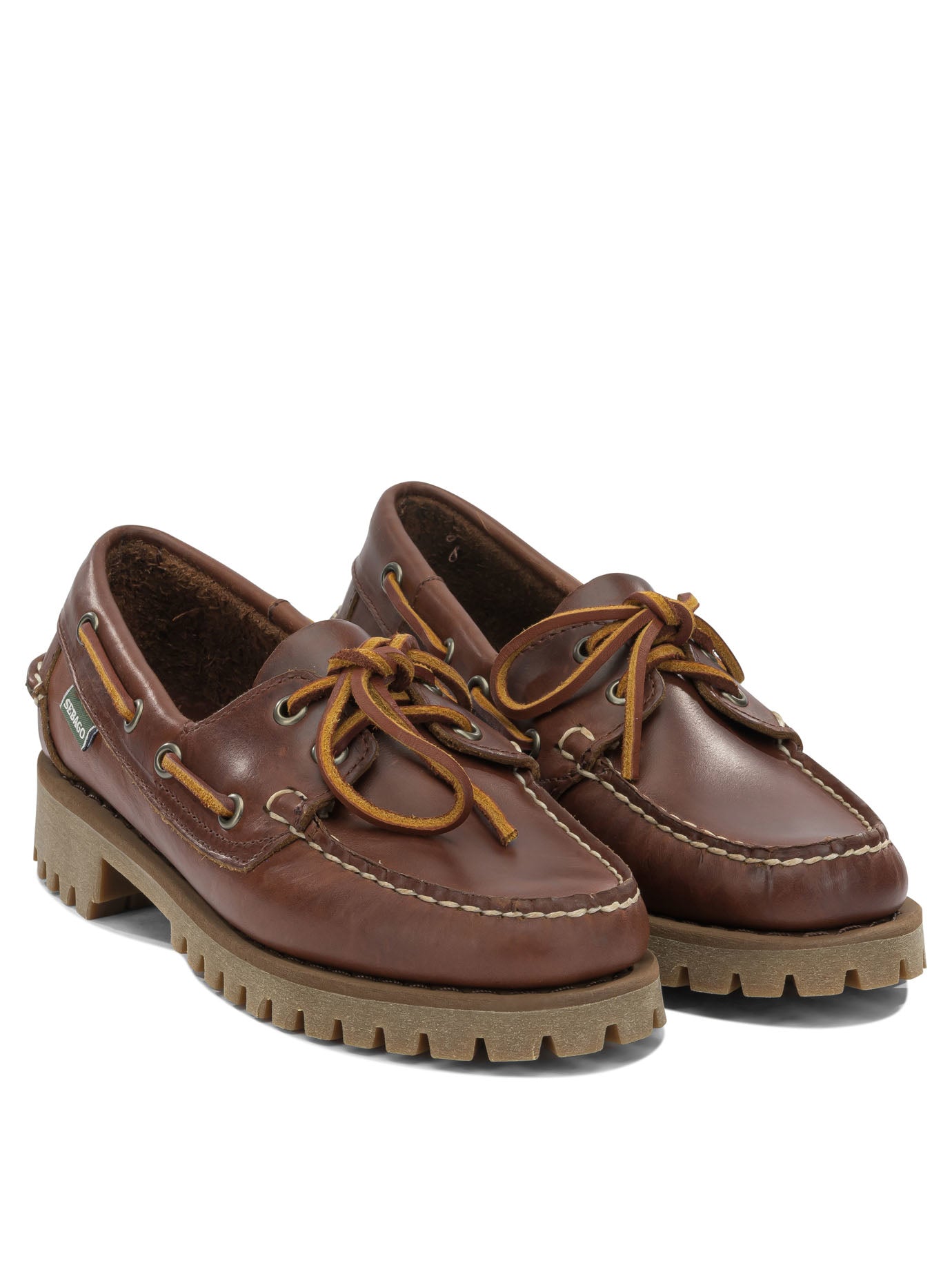 Sebago Ranger Waxy Lace-Up Loafers