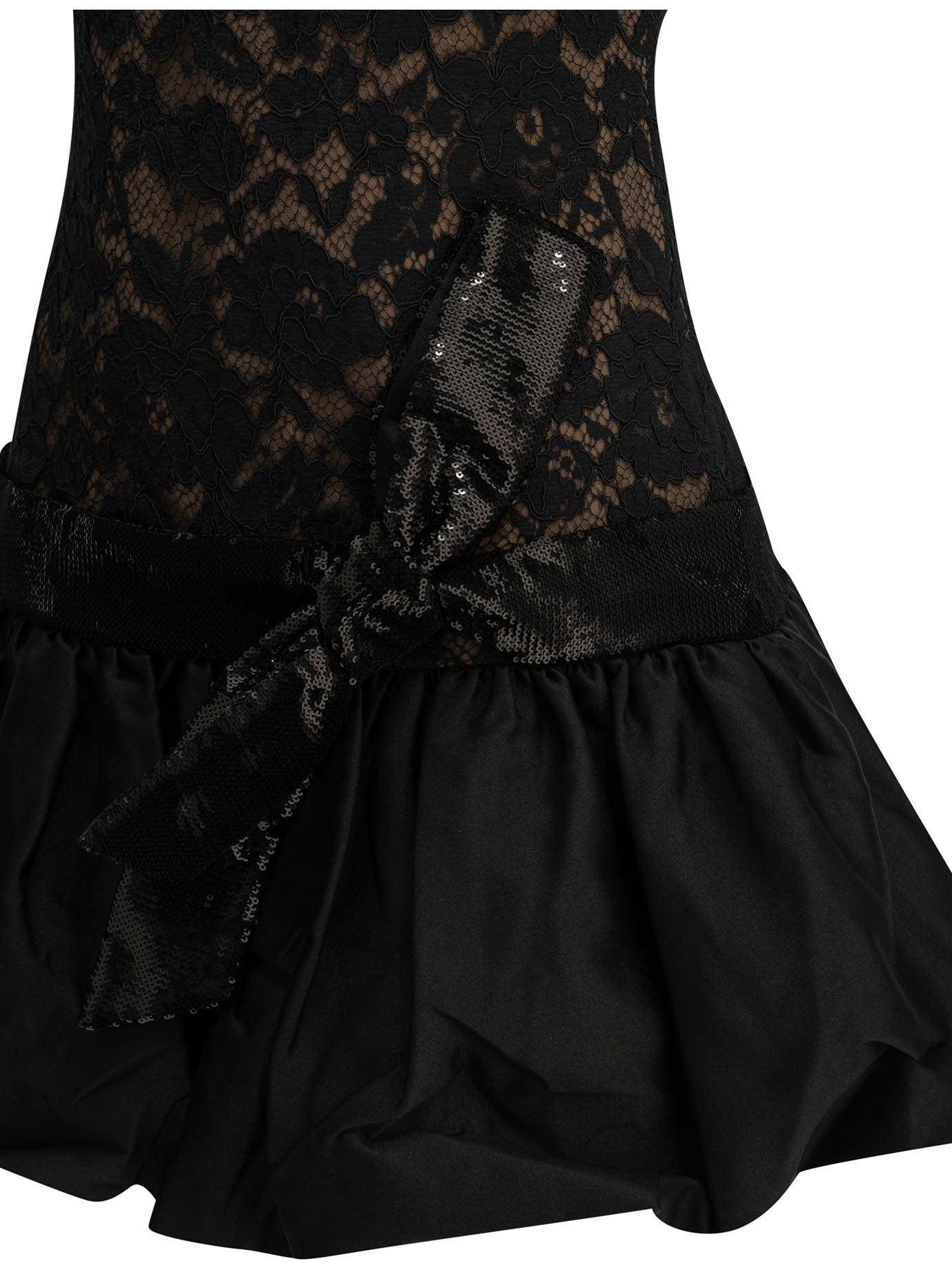 Self-portrait Short Balloon Dress
