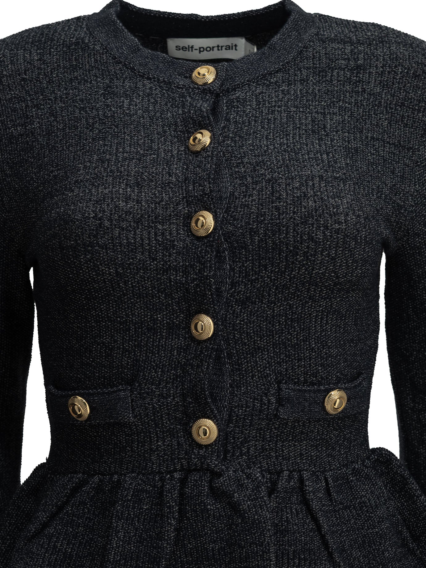 Self-portrait Short Knit Dress