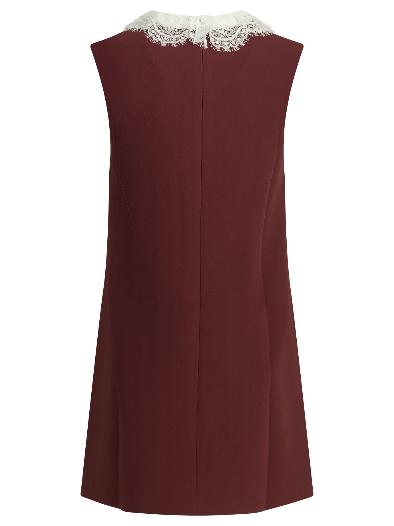 Self-portrait Short Dress With Lace Detail