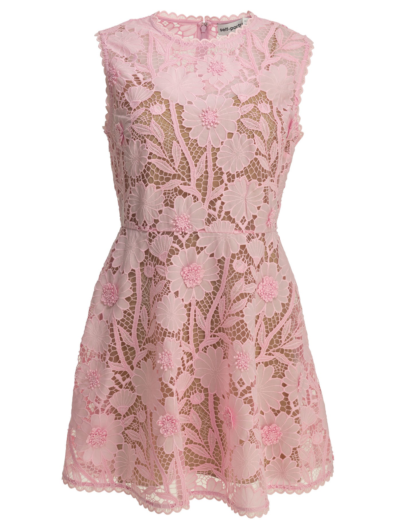 Self-portrait Short Lace Dress