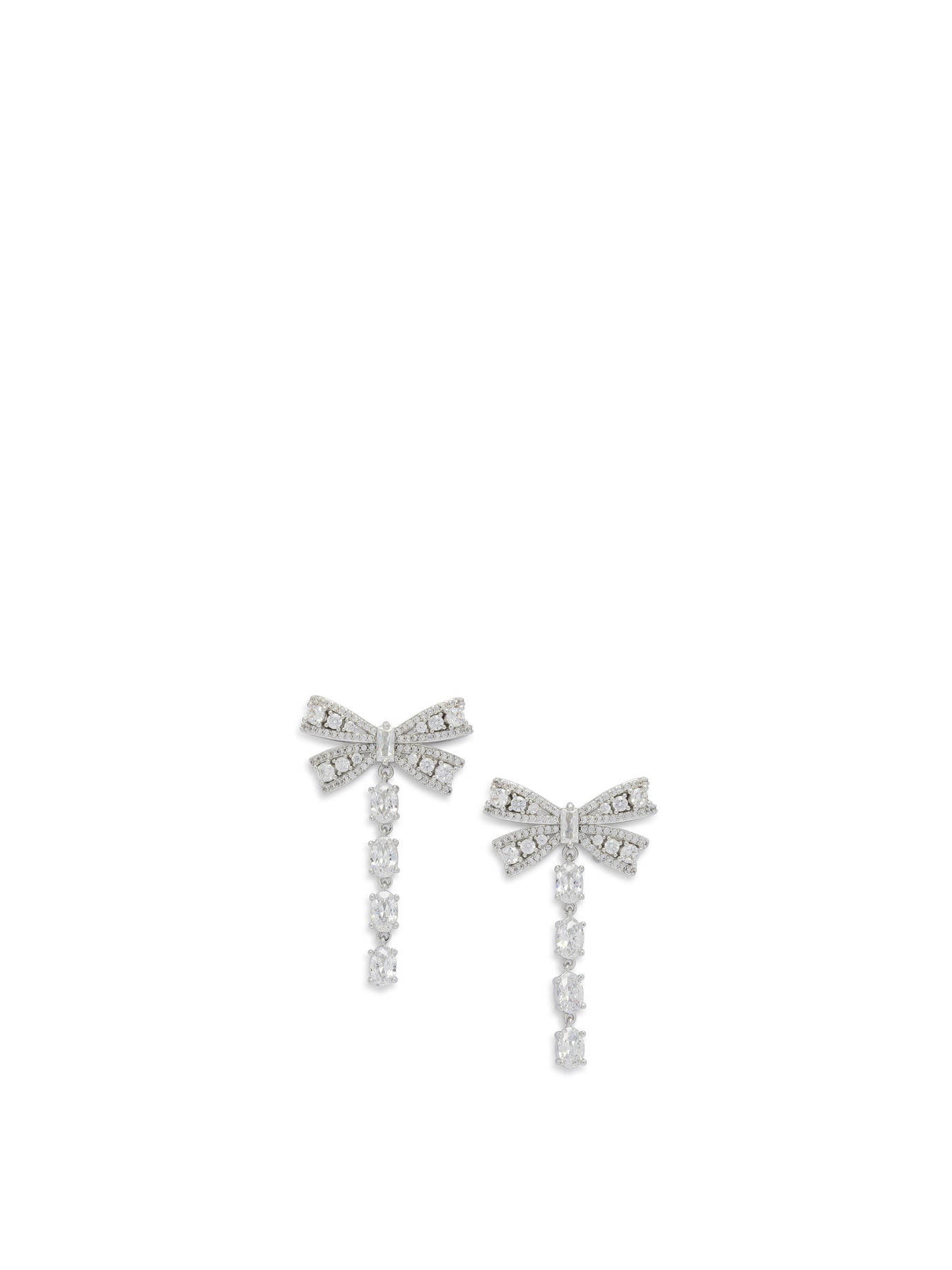 Self-portrait Dangling Earrings With Crystals