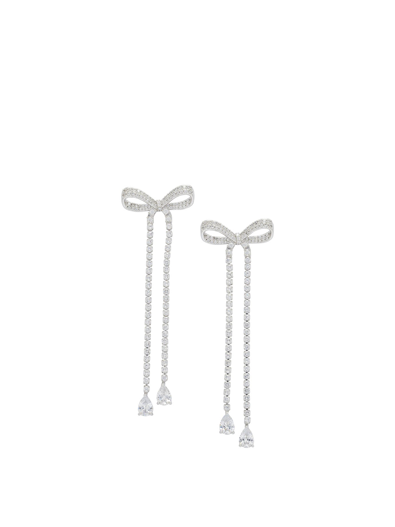 Self-portrait Dangling Earrings With Crystals