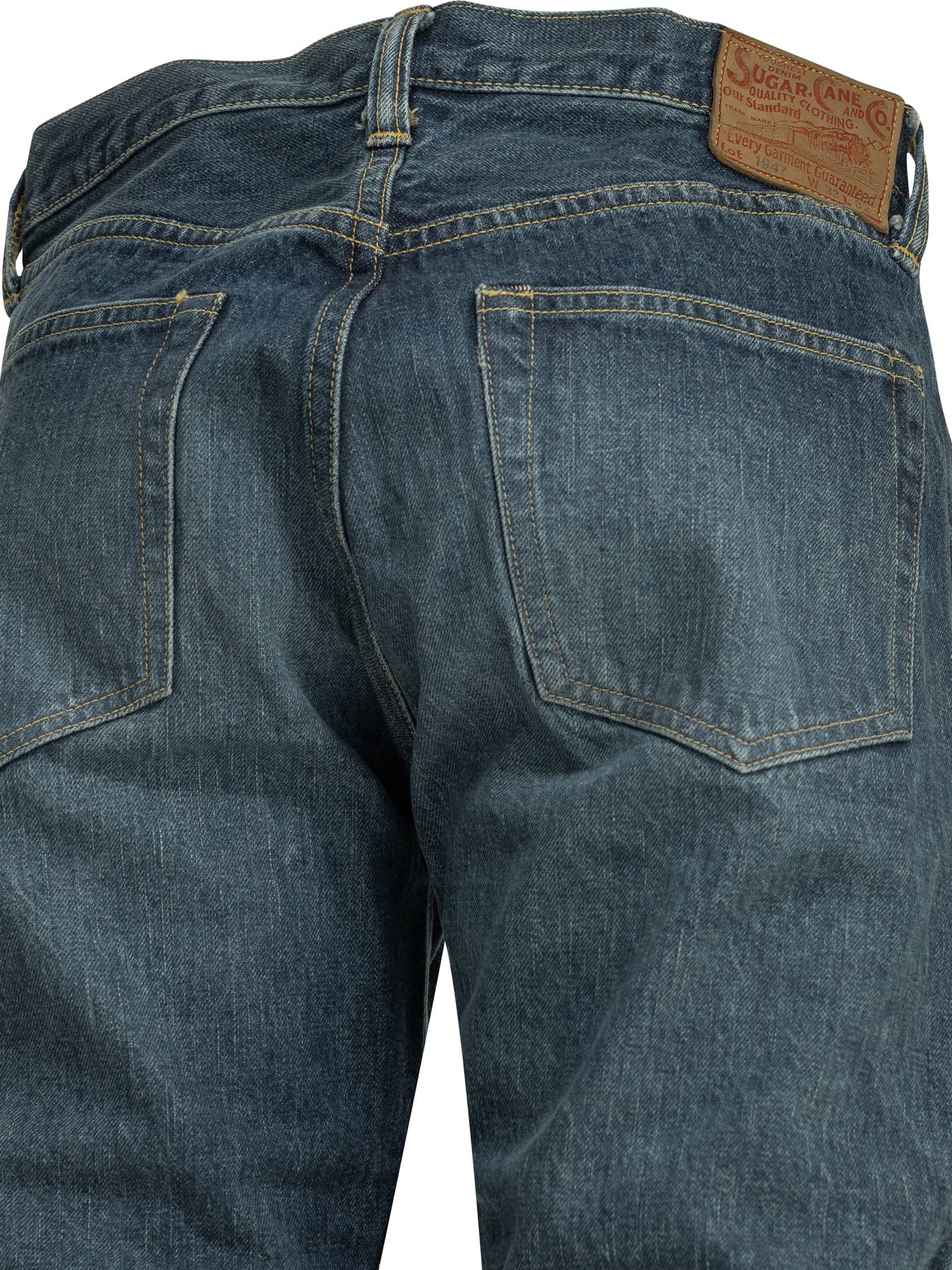 Sugar Cane 1947 Five Pocket Straight-Leg Jeans