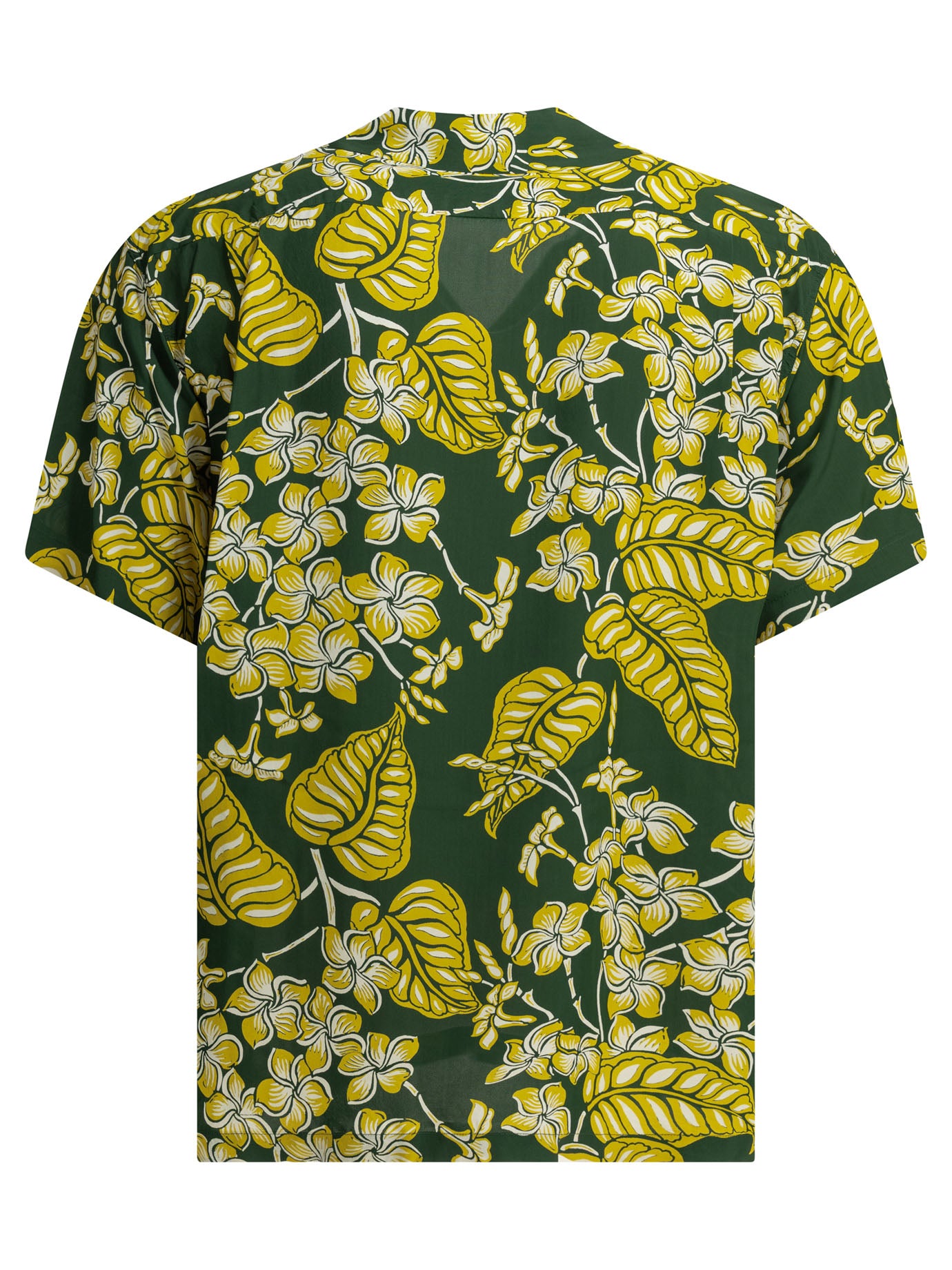 Sun Surf Plumeria Blossoms Casual Shirt