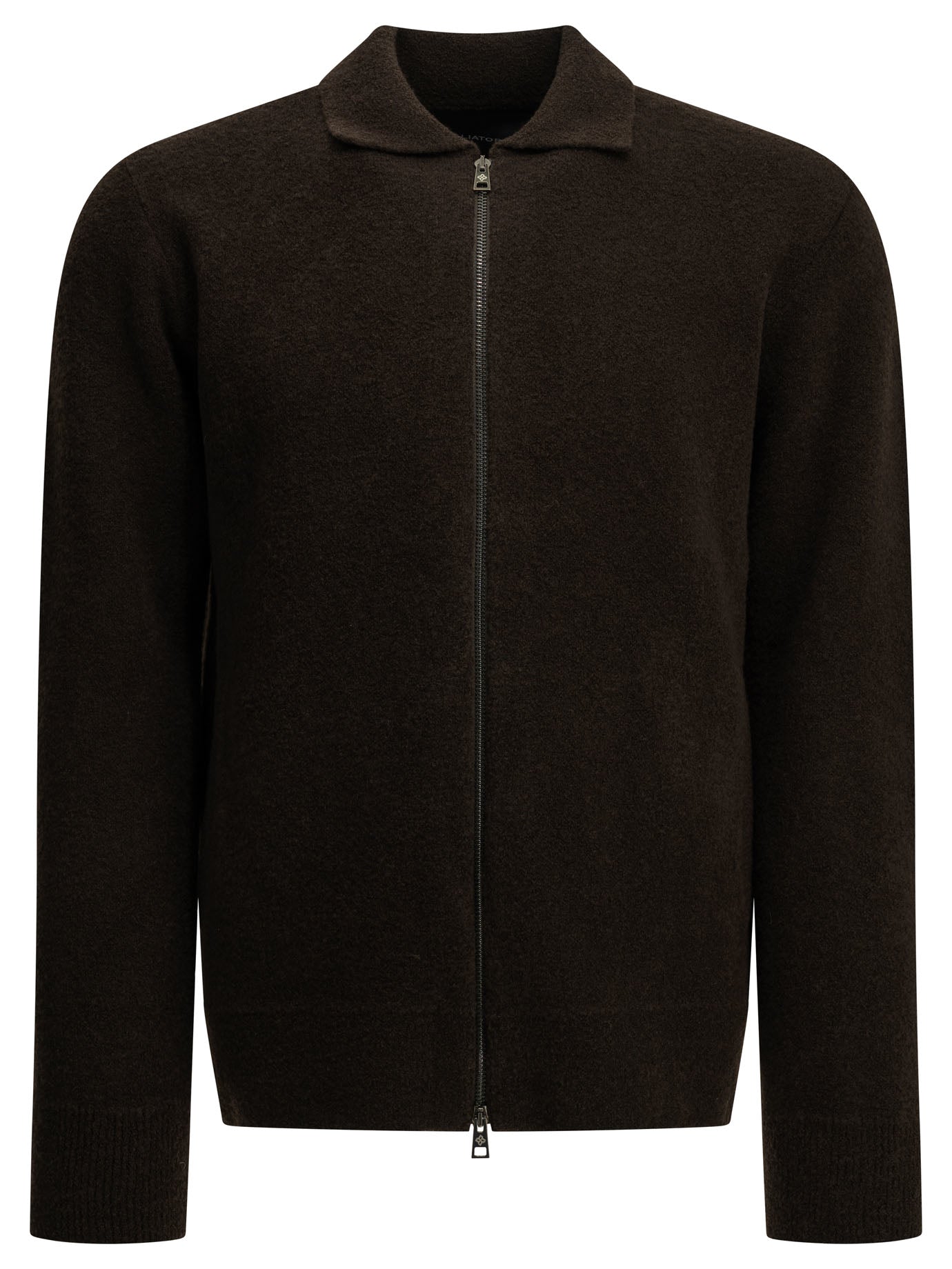 Tagliatore Wool Sweater With A Zipper