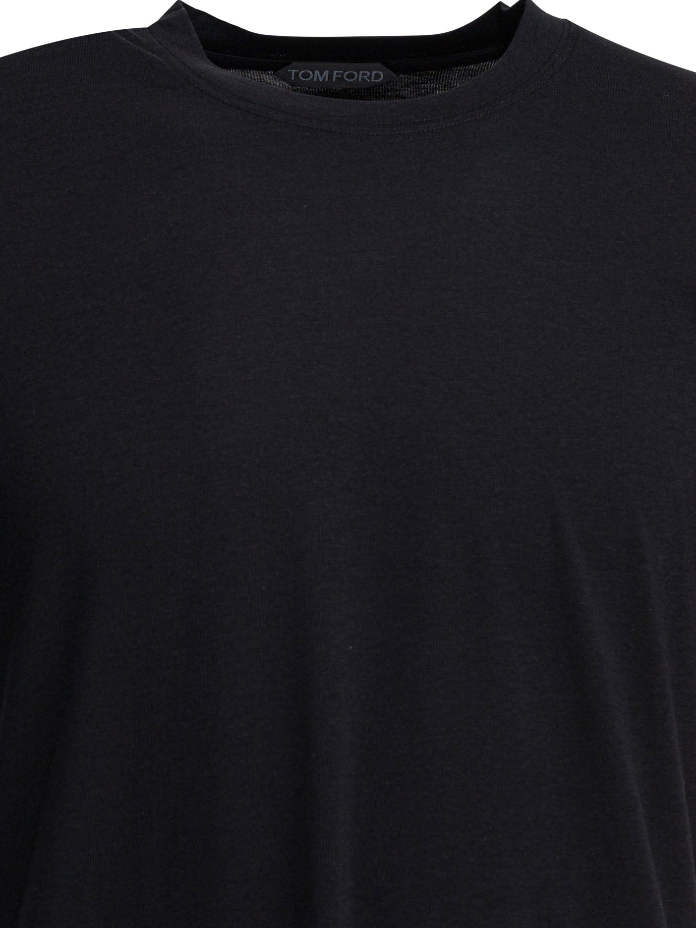Tom Ford Round-Neck T-Shirt Made Of Lyocell