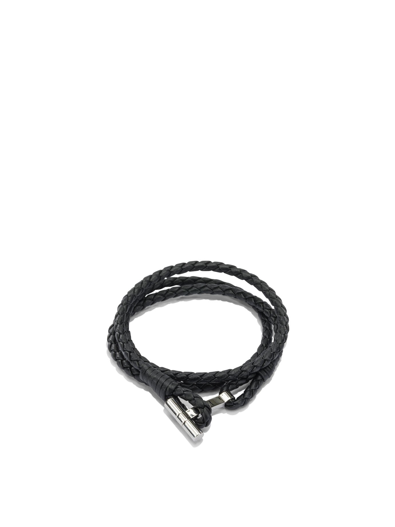 Tom Ford Braided Leather Bracelet