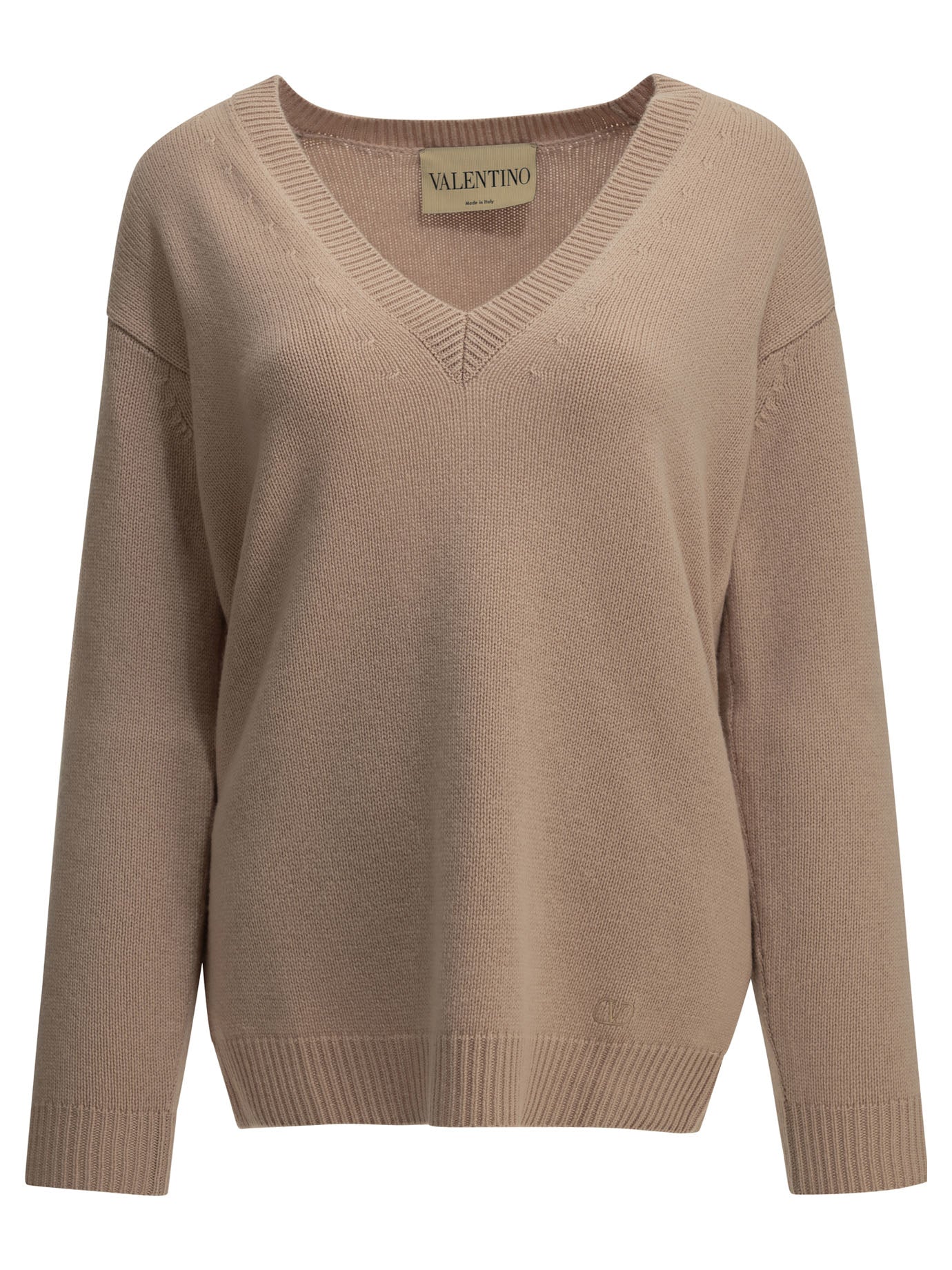 Valentino V-Neck Cashmere Sweater
